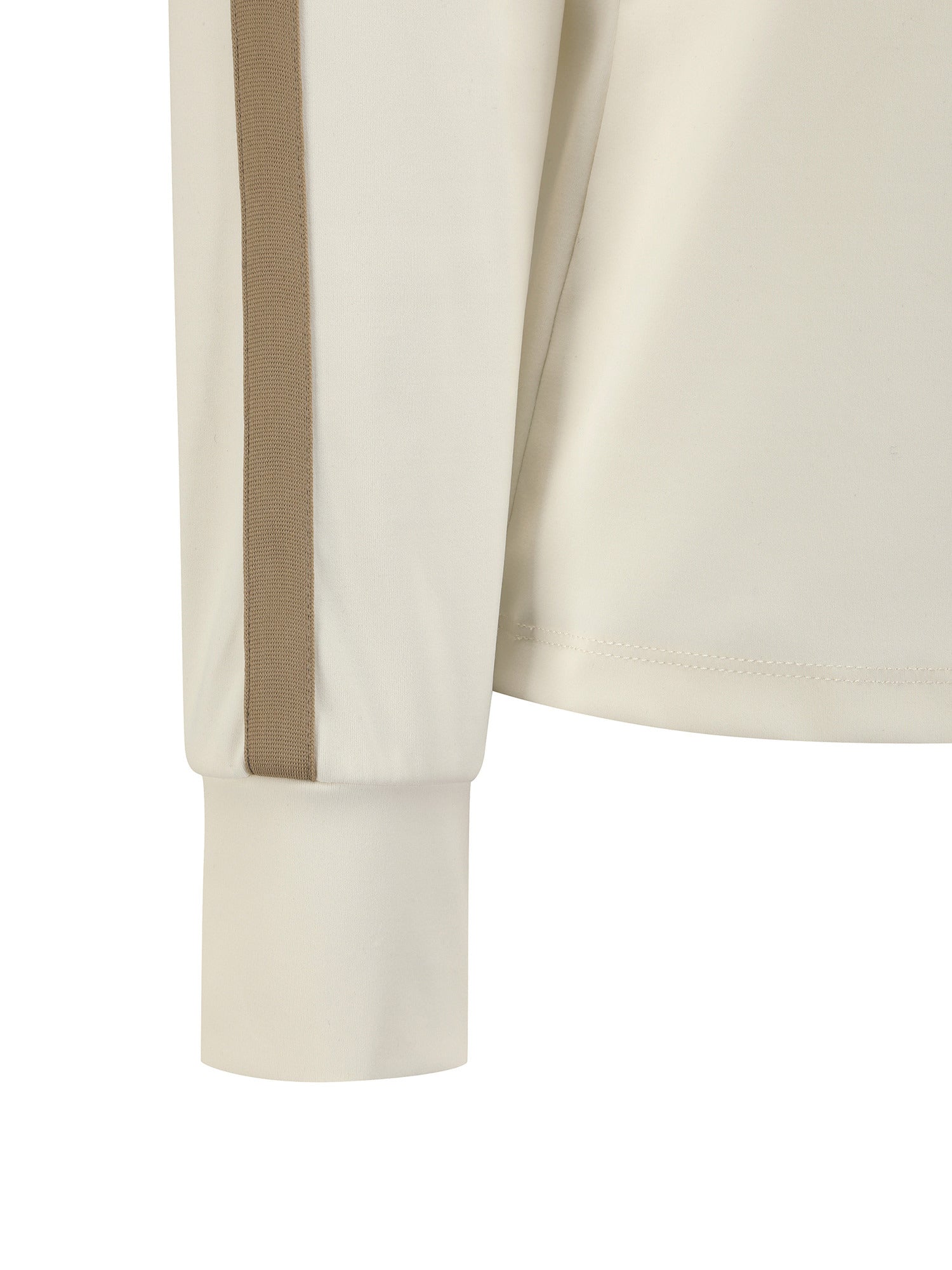 WOMEN LINE POINT MOCK NECK T-SHIRT