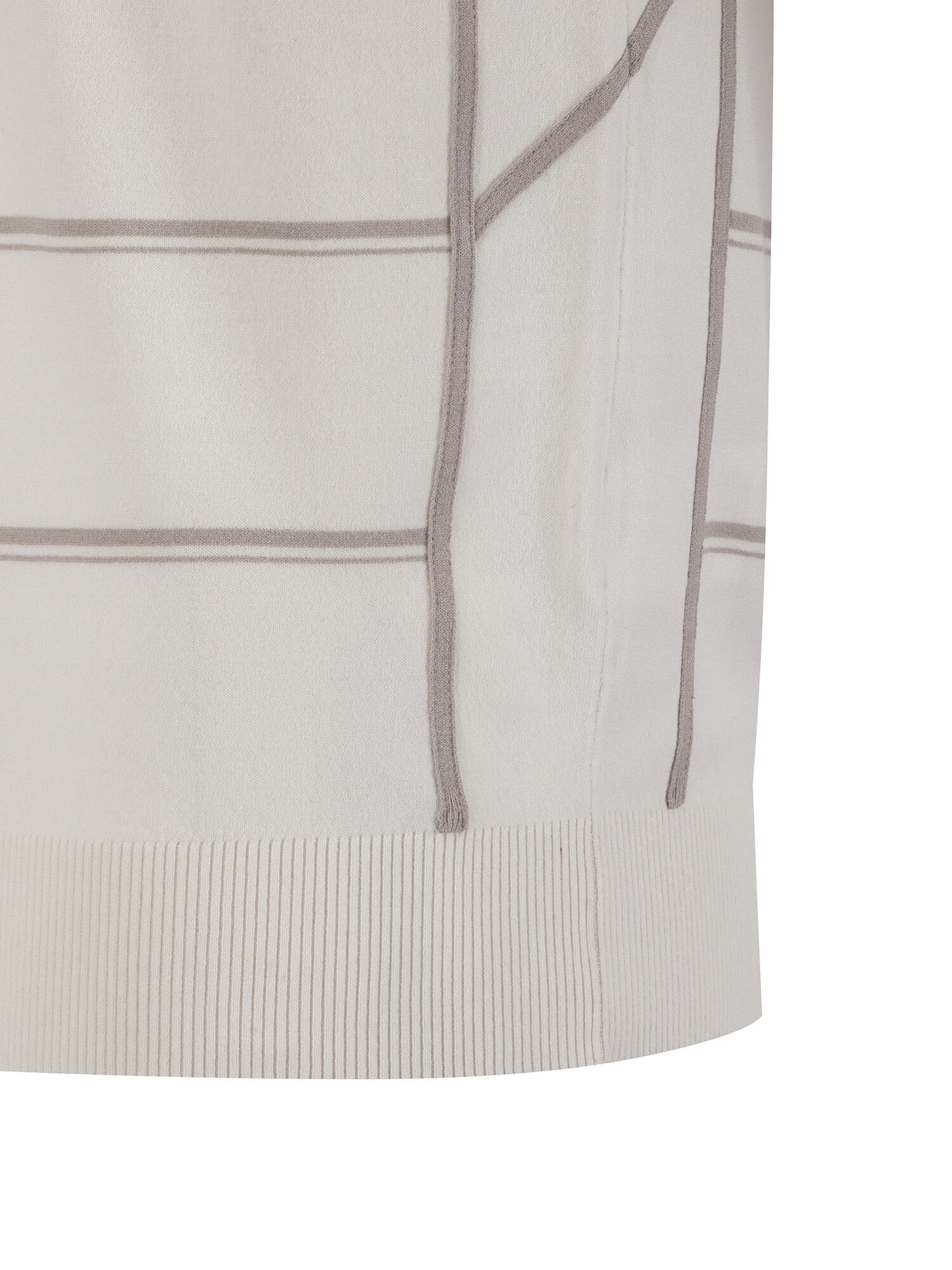 MEN STRIPE ROUND SWEATER