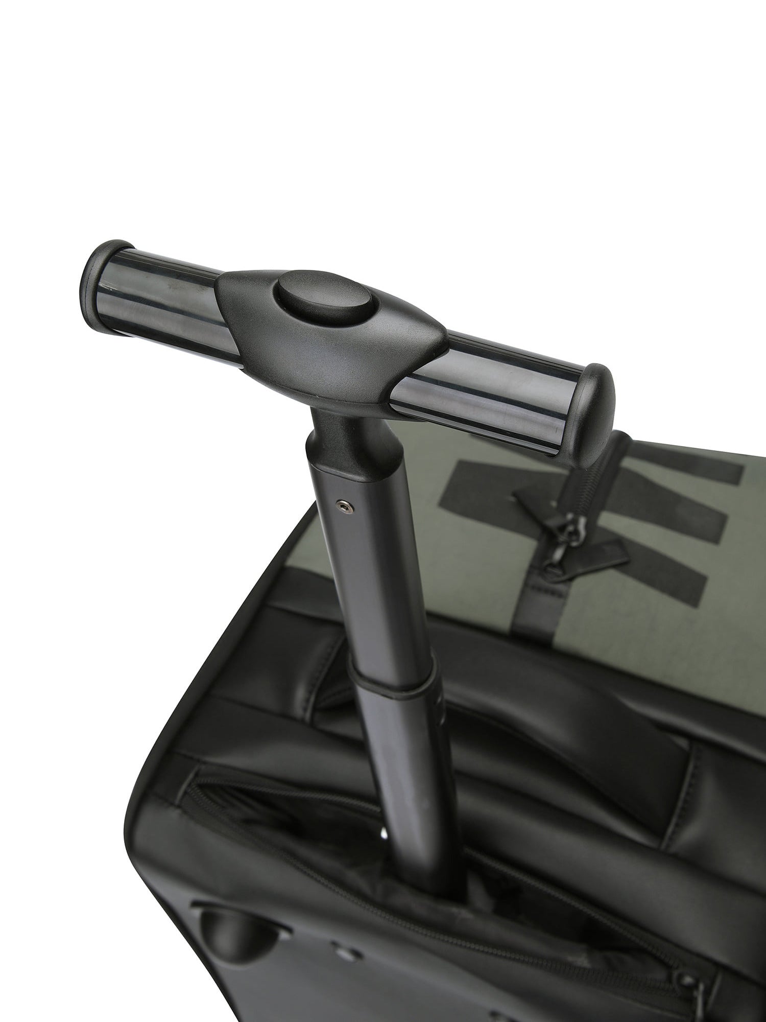 UNISEX BIG LOGO TROLLEY BOSTON BAG