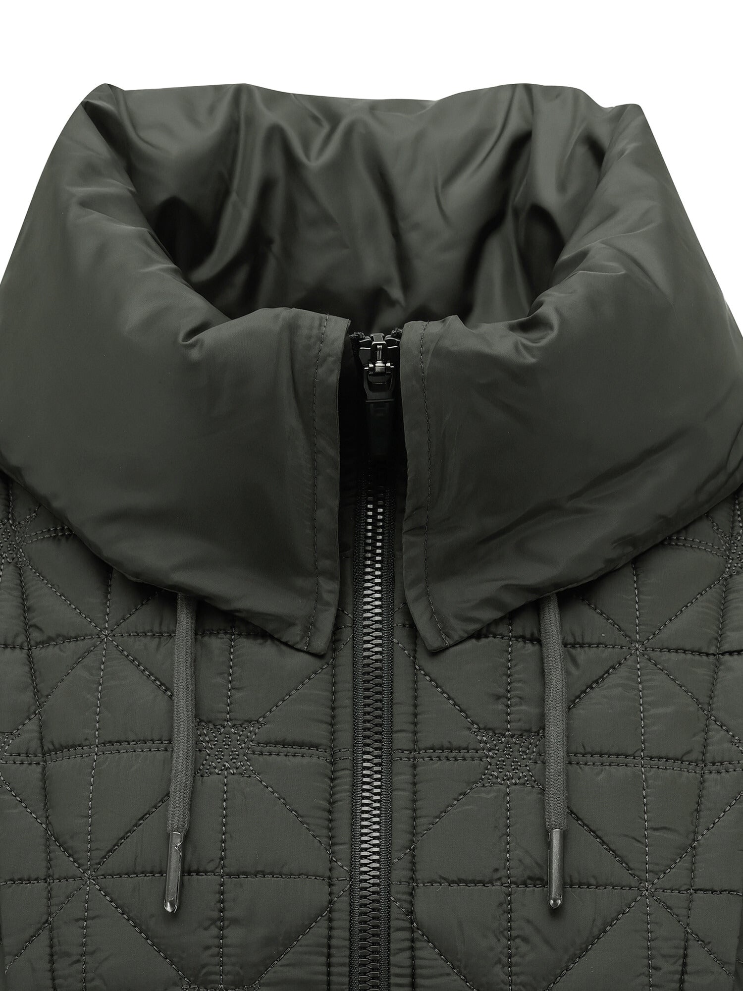 WOMEN WI HIGH NECK DOWN VEST