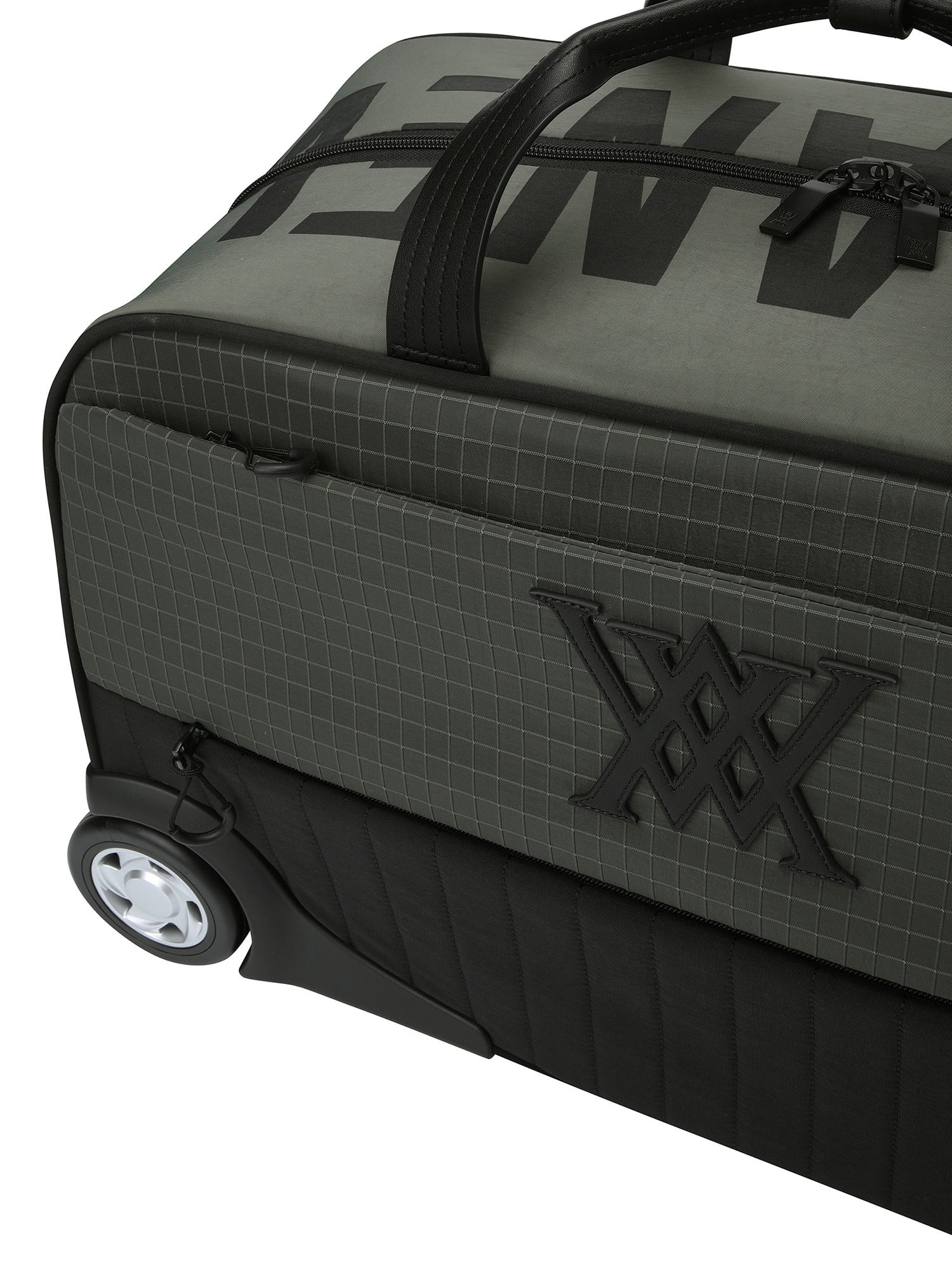 UNISEX BIG LOGO TROLLEY BOSTON BAG