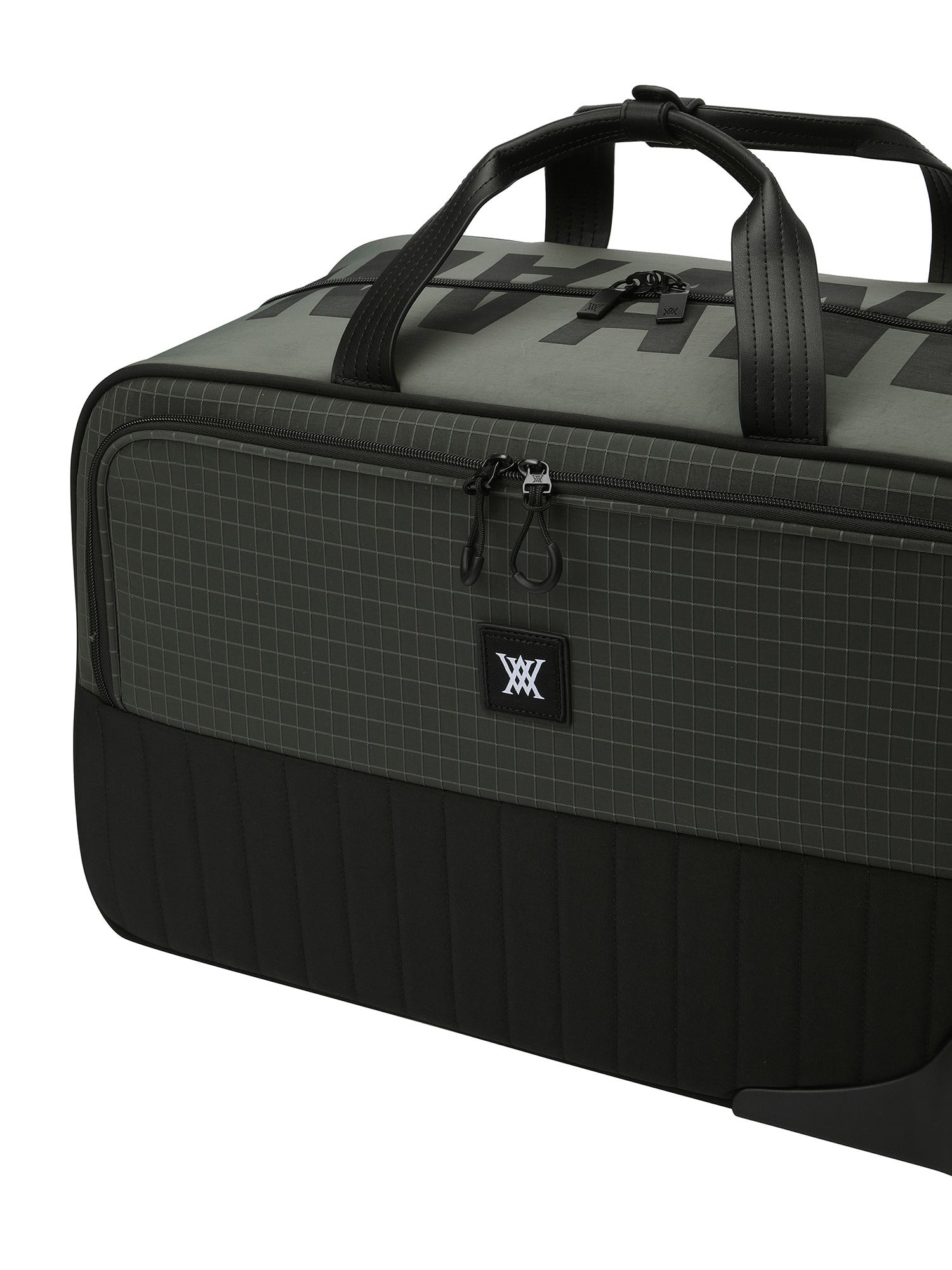 UNISEX BIG LOGO TROLLEY BOSTON BAG