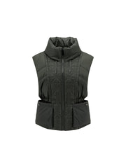 WOMEN WI HIGH NECK DOWN VEST