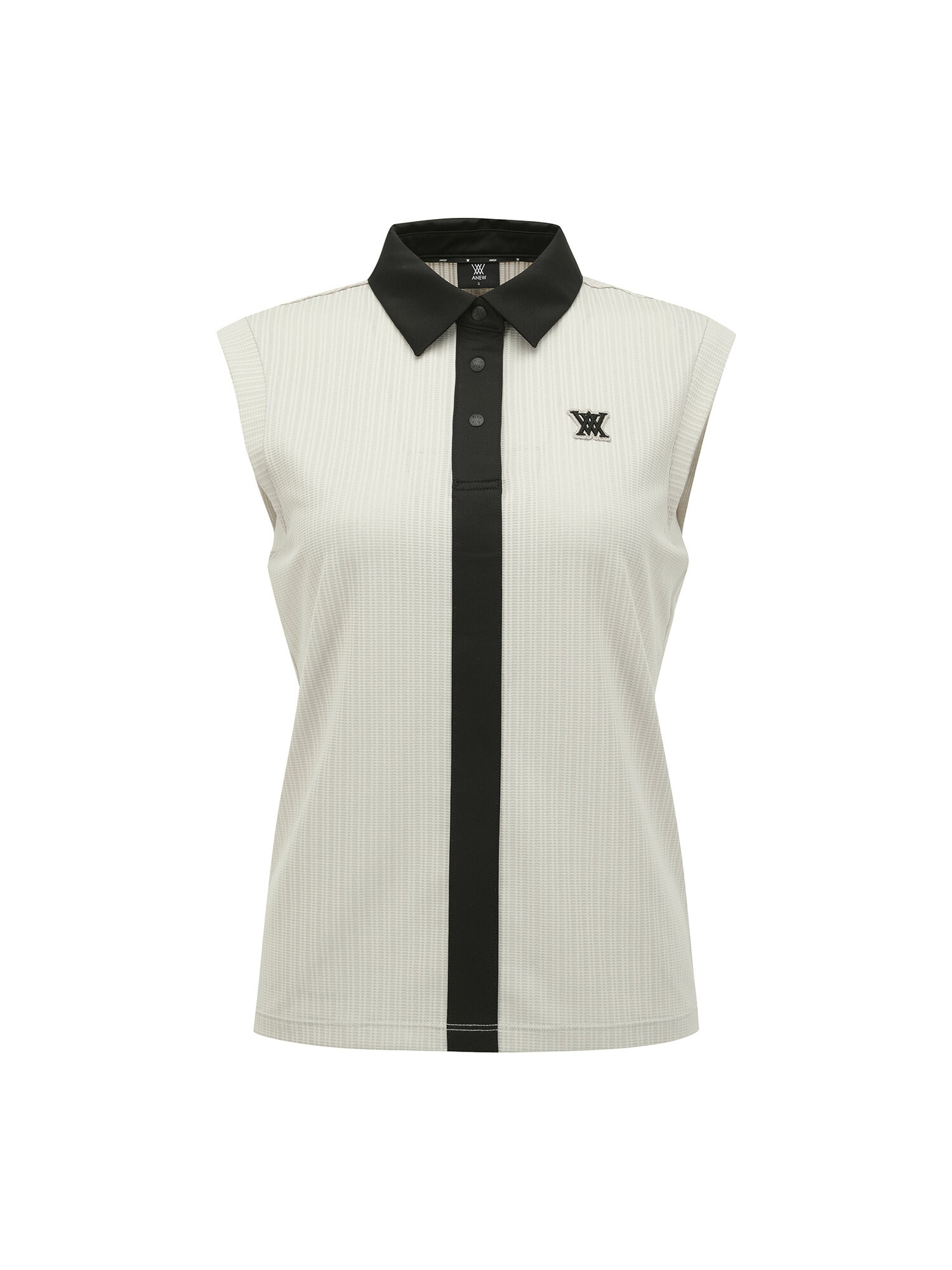 WOMEN SM COLLARED SLEEVELESS