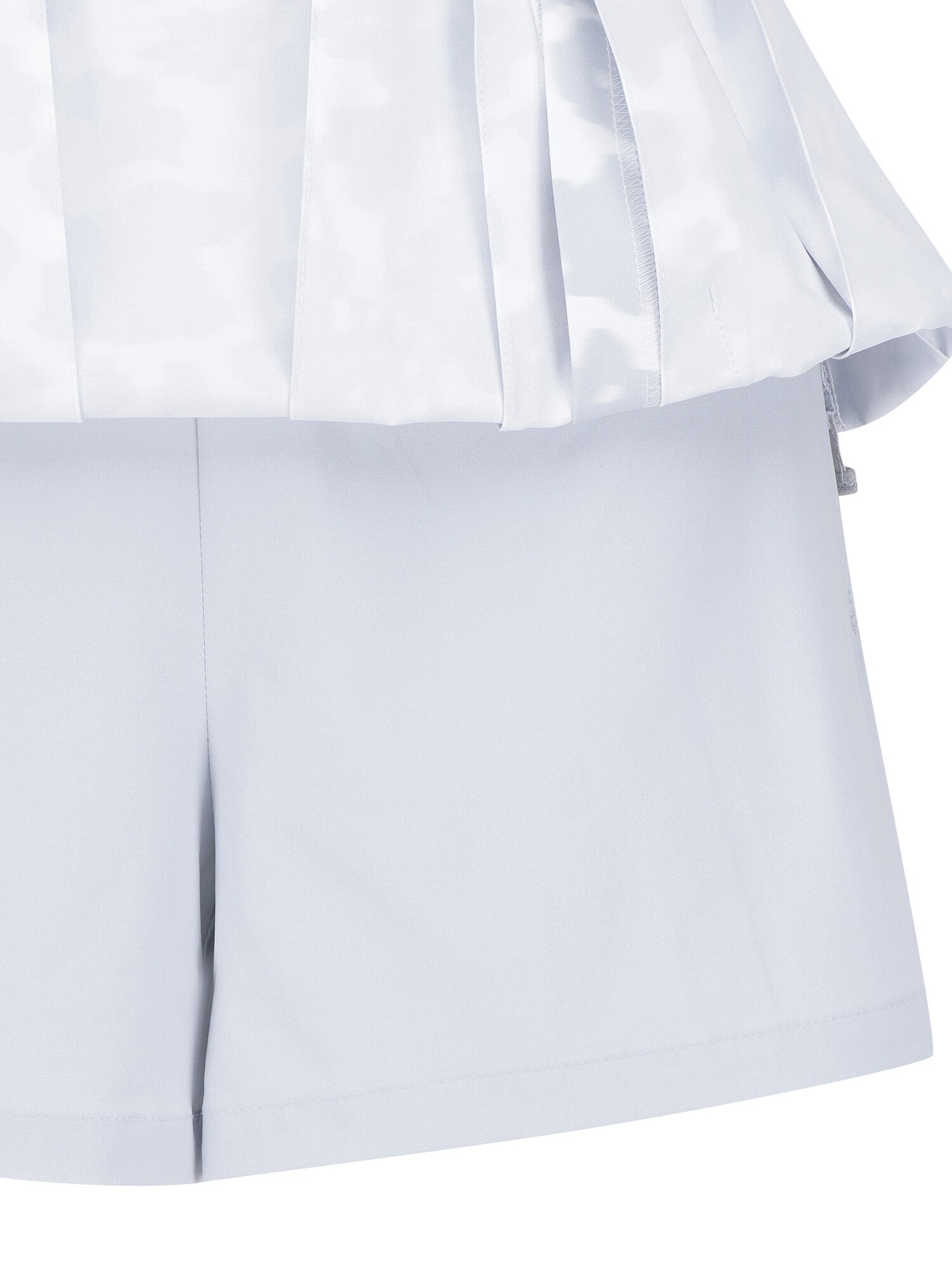 WOMEN FA PLEATED HALF PANTS