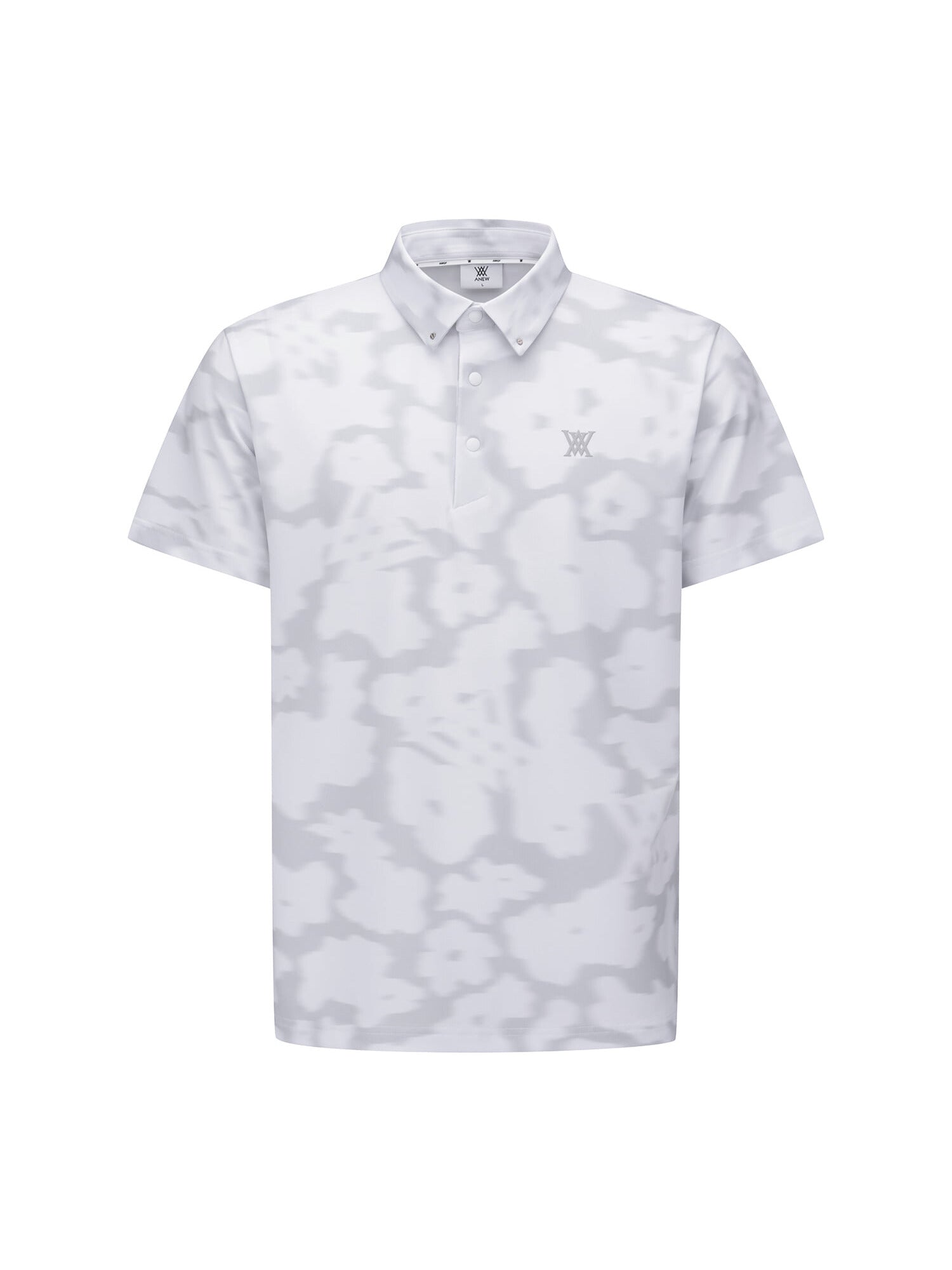 MEN FA FLOWER PATTERN SHORT T-SHIRT