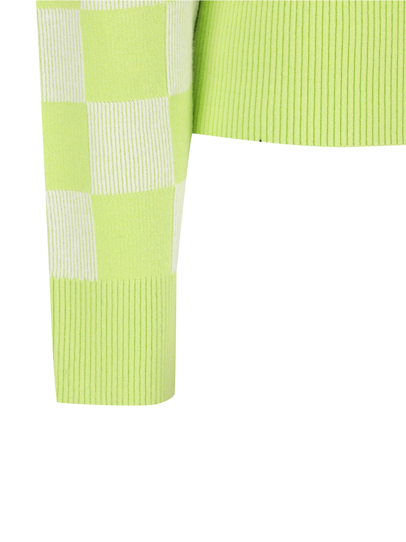 WOMEN CHECK BOARD PULLOVER