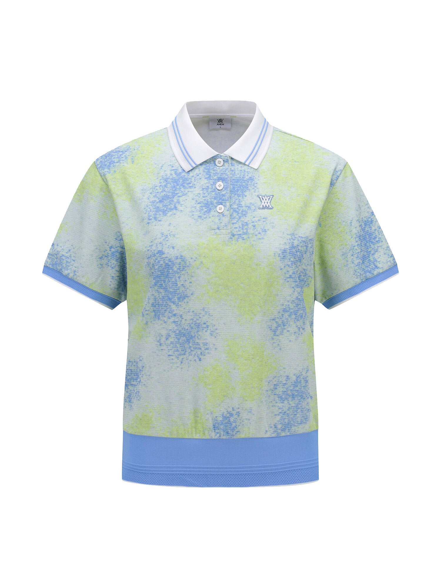 WOMEN SPRINKLED PATTERN SHORT T-SHIRT