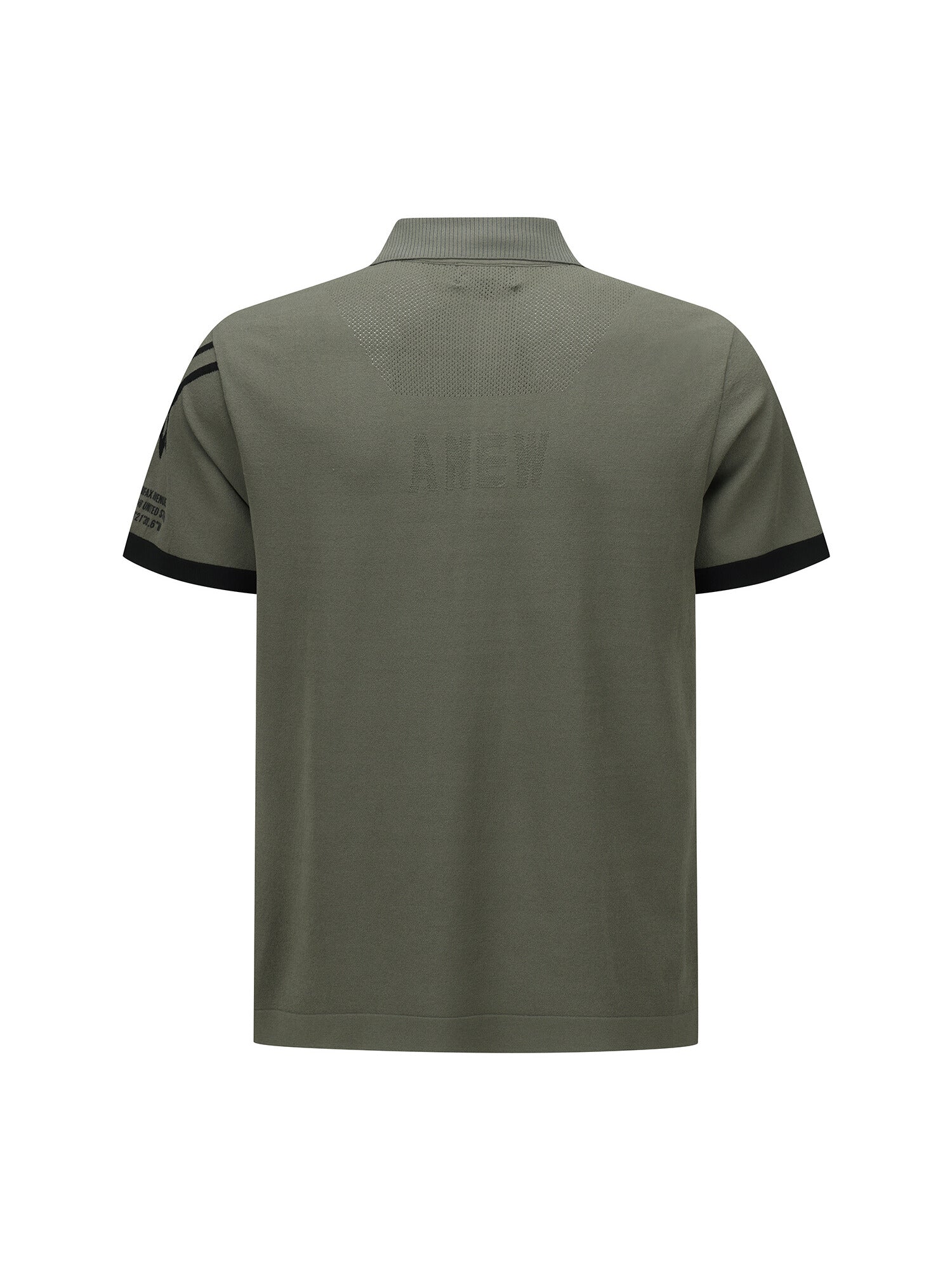 MEN SM LOGO POINT SHORT SLEEVE SWEATER