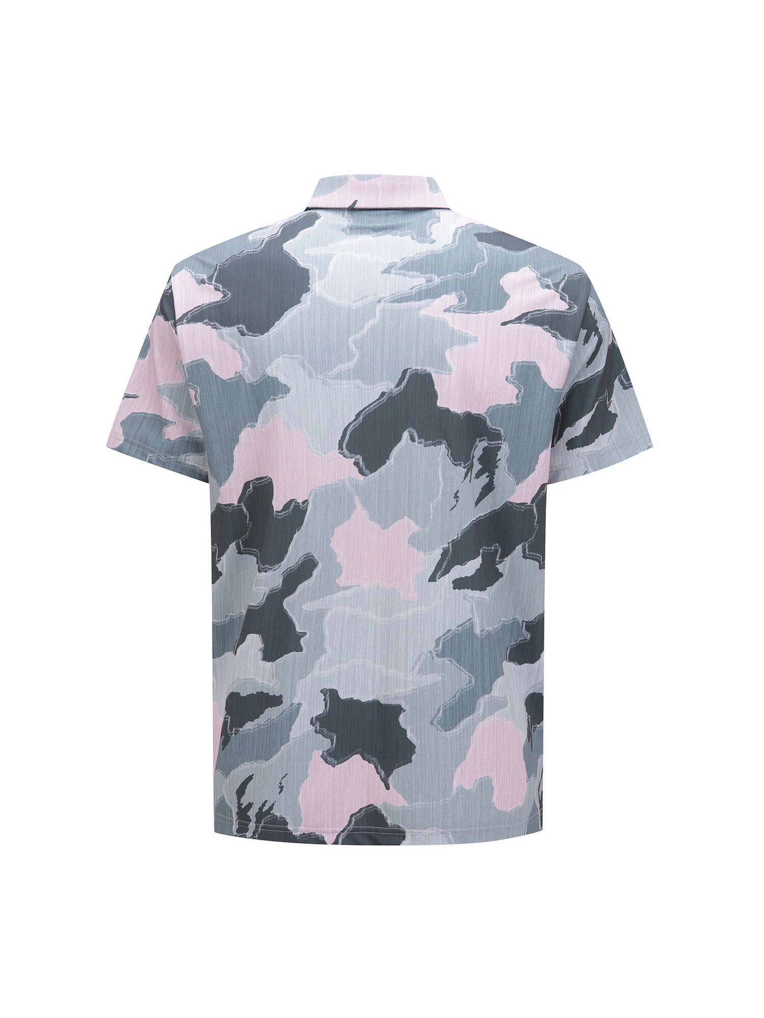 MEN SM WAVE PATTERN SHORT T-SHIRT