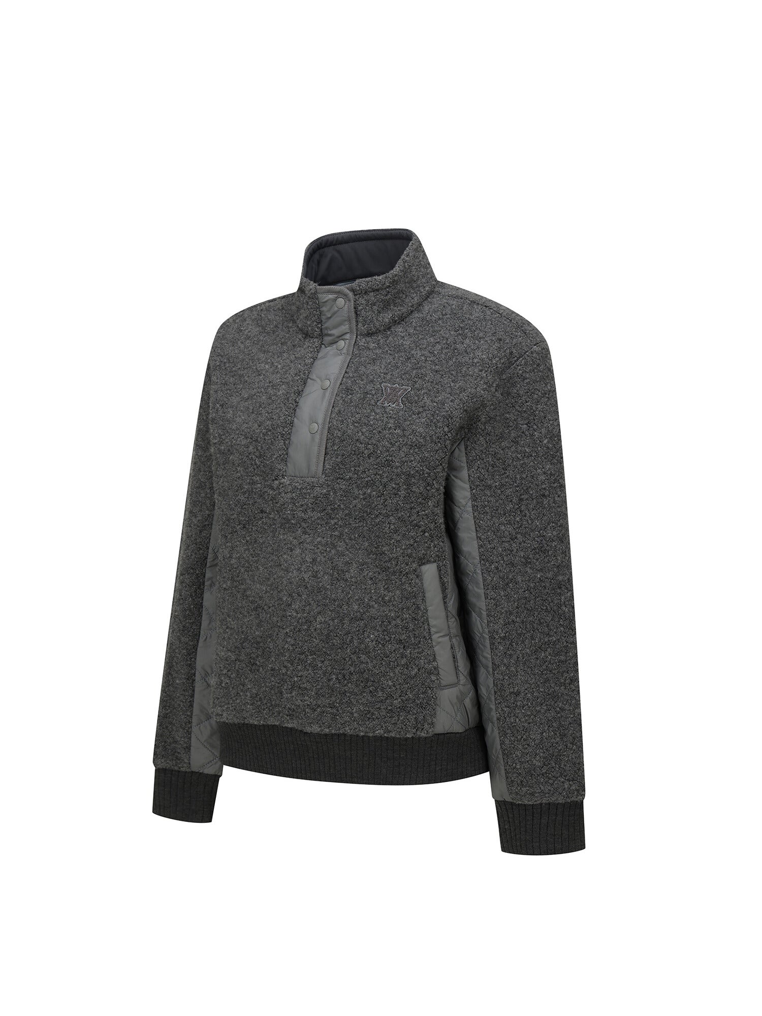 WOMEN WI HIGH NECK LONG T-SHIRT