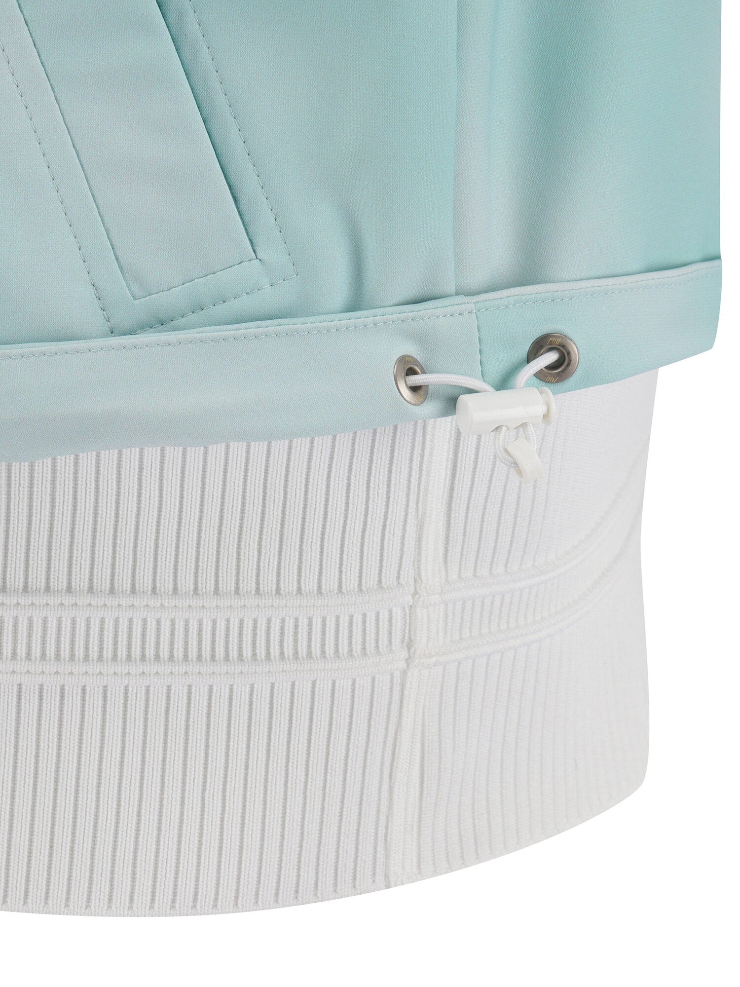 WOMEN FA GRADATION PATTERN HOODED JACKET