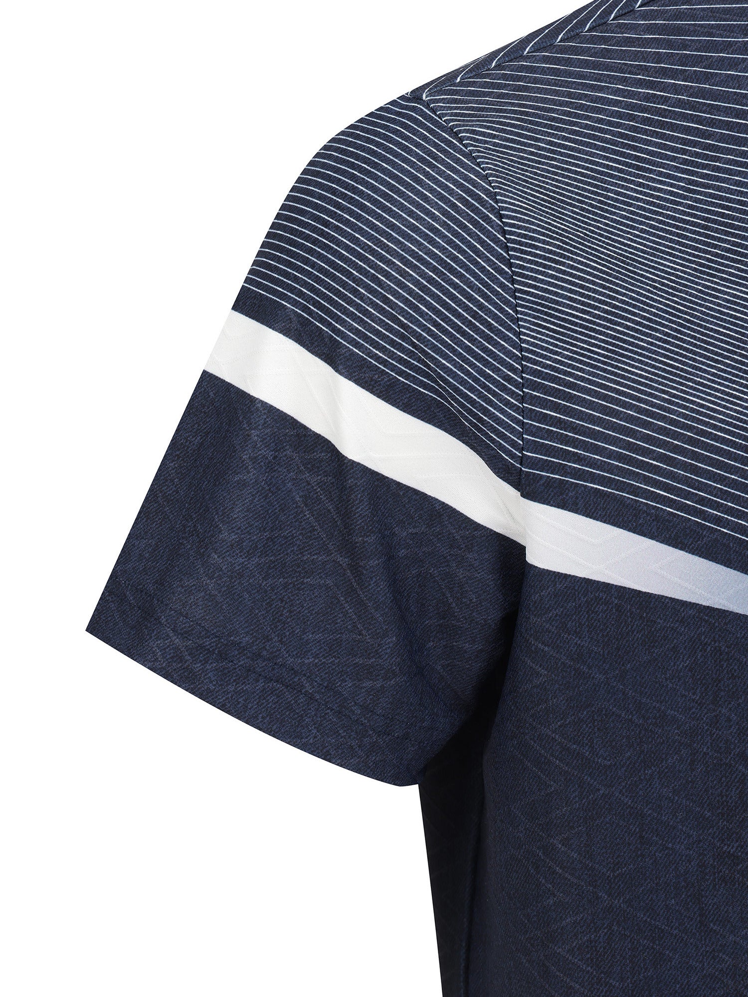MEN MOCK NECK SHORT SLEEVE T-SHIRT