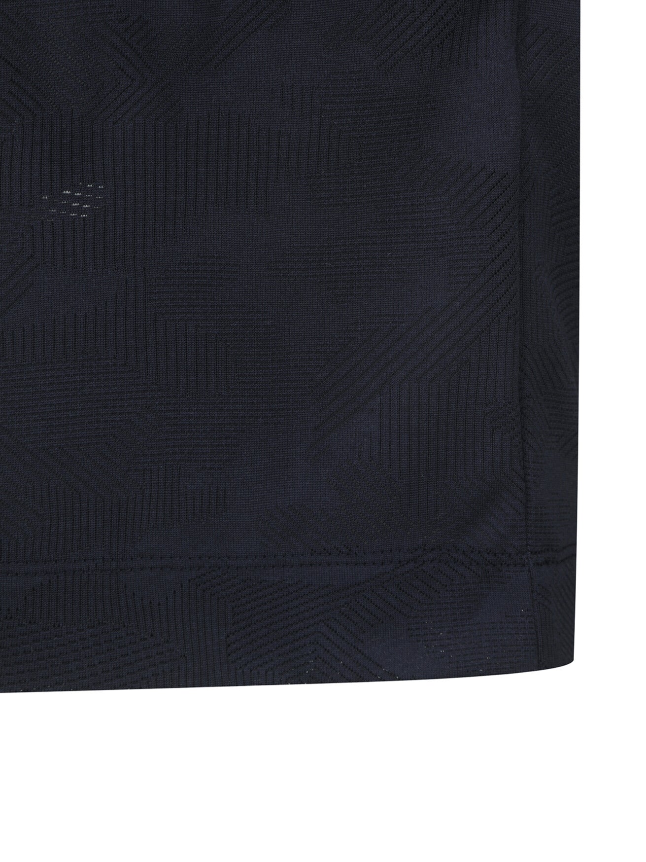 MEN JACQUARD COLLAR SHORT T-SHIRT