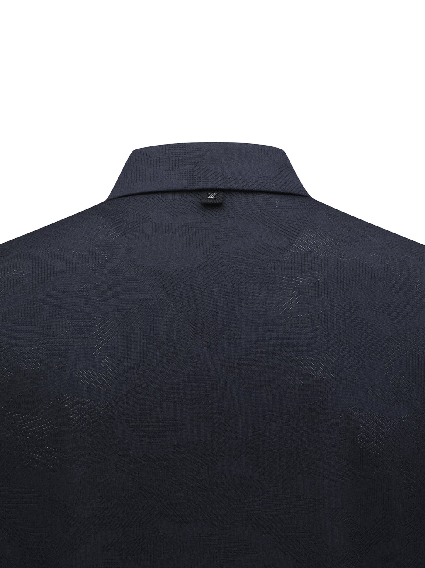MEN JACQUARD COLLAR SHORT T-SHIRT