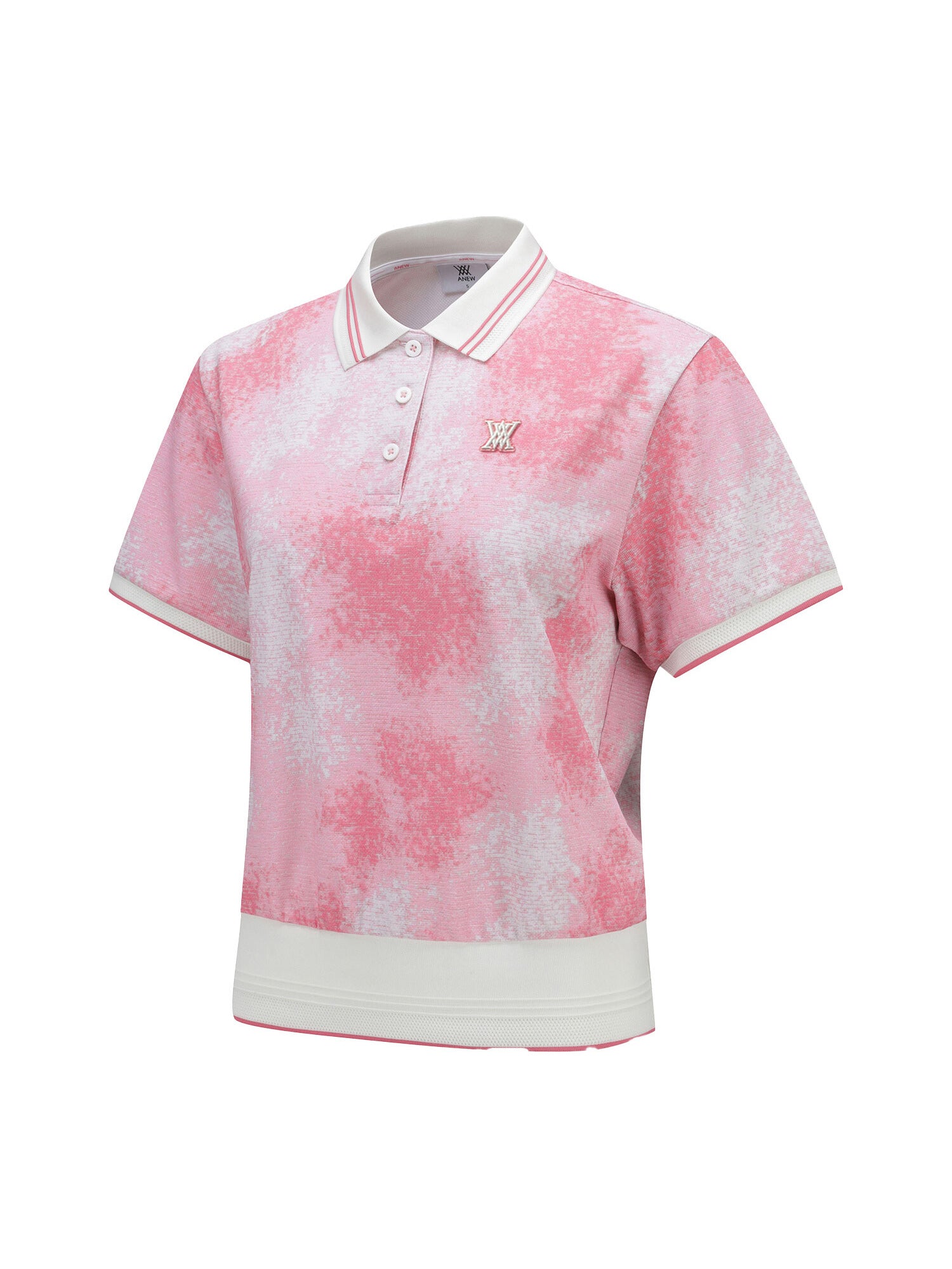 WOMEN SPRINKLED PATTERN SHORT T-SHIRT