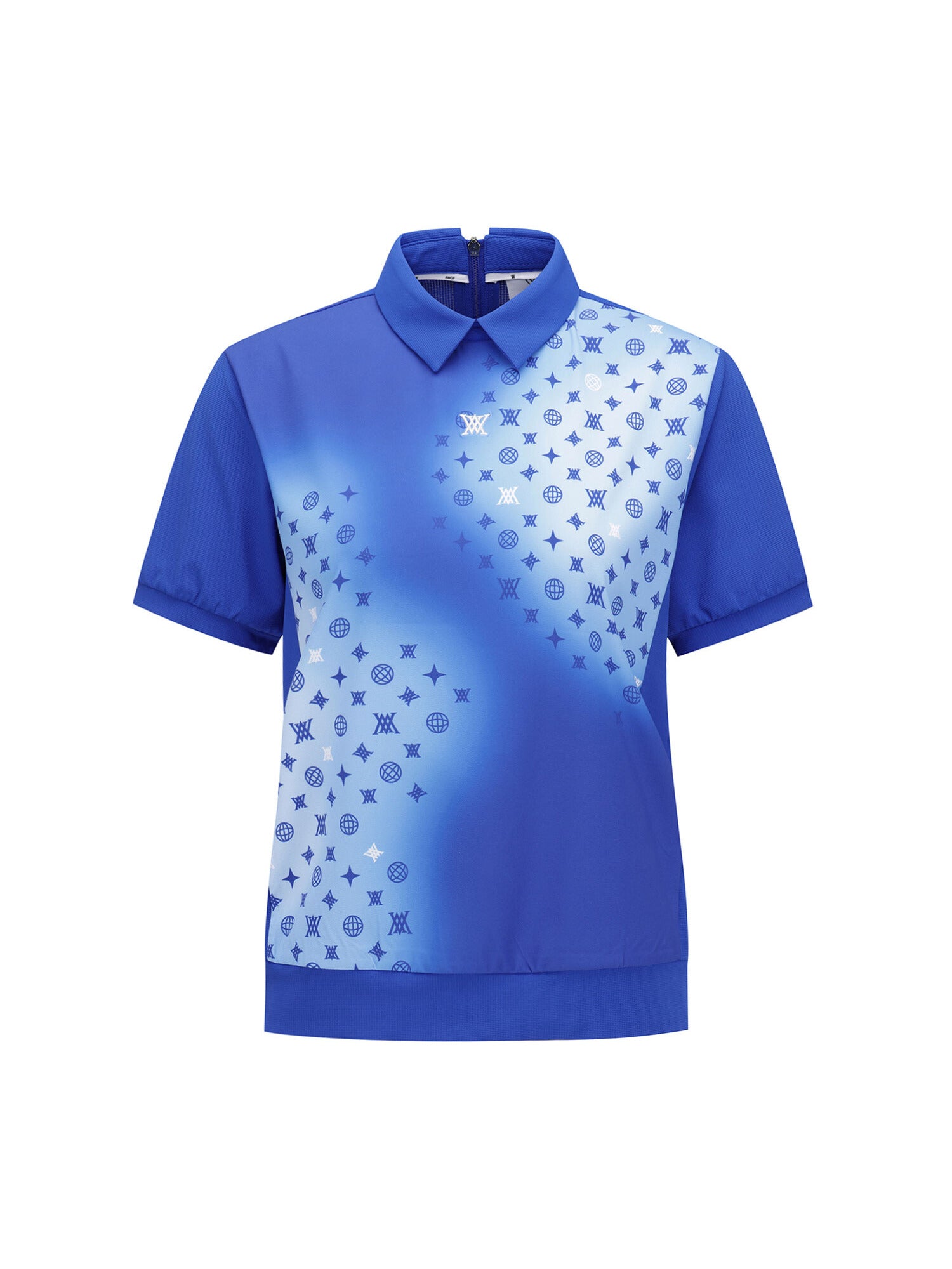 WOMEN SM GRADATION PATTERN SHORT T-SHIRT