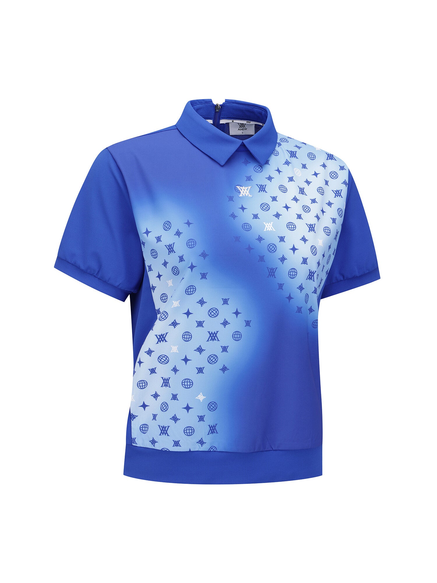 WOMEN SM GRADATION PATTERN SHORT T-SHIRT