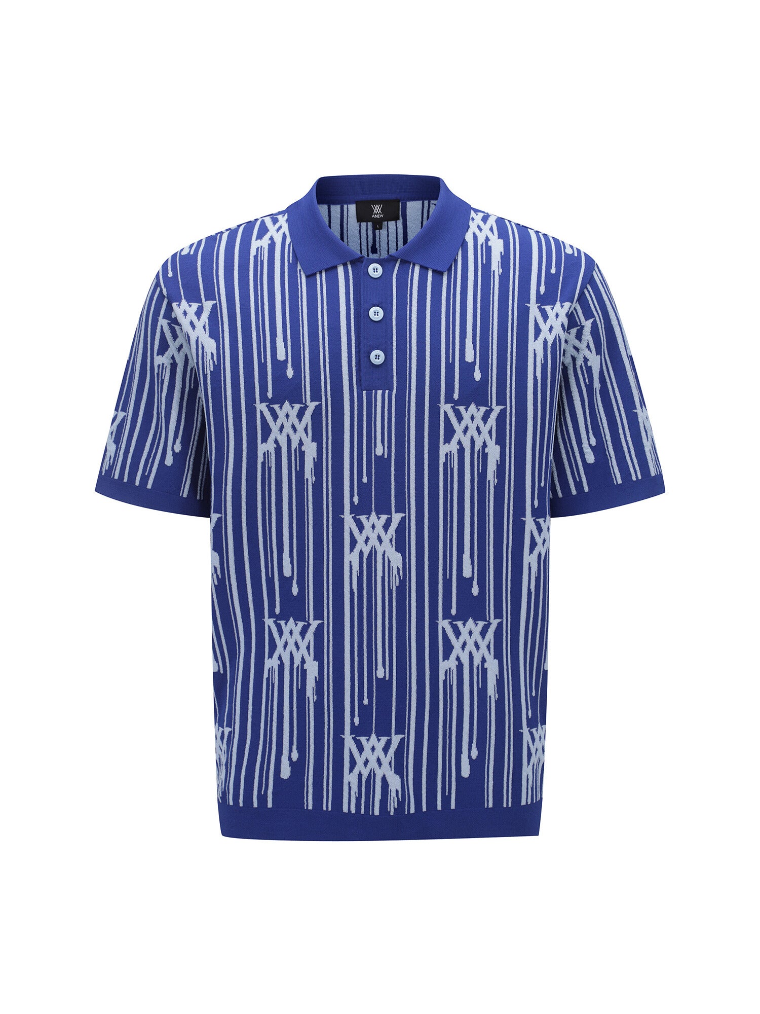 MEN RAIN LOGO SHORT SLEEVE SWEATER