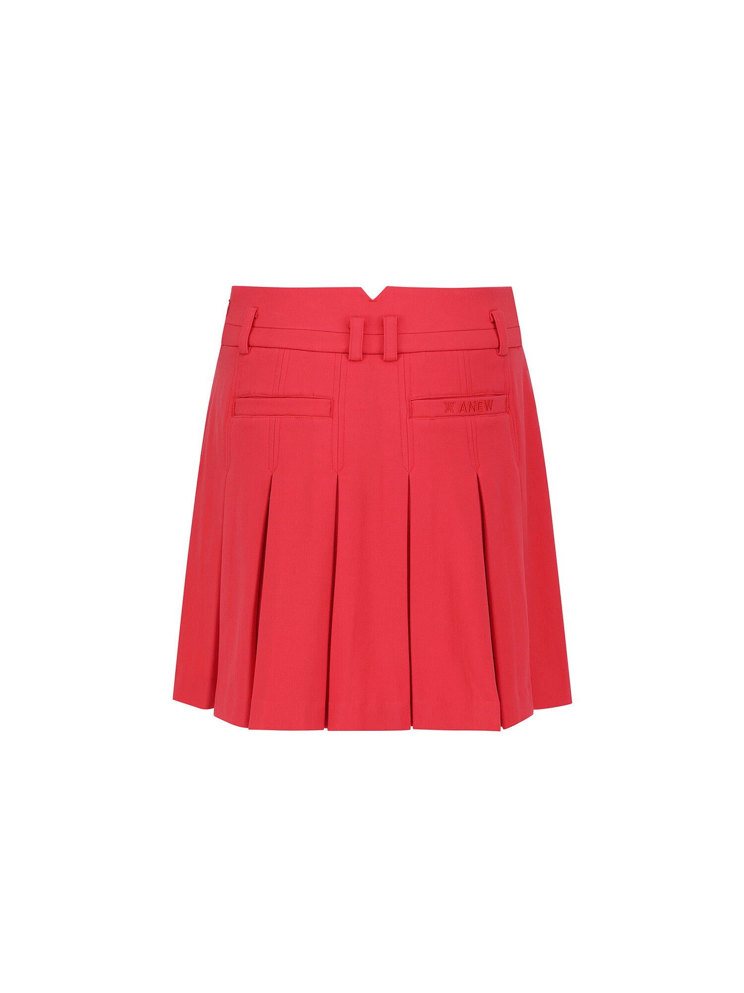 WOMEN WI BRUSHED FLEECE PLEATED SKIRT