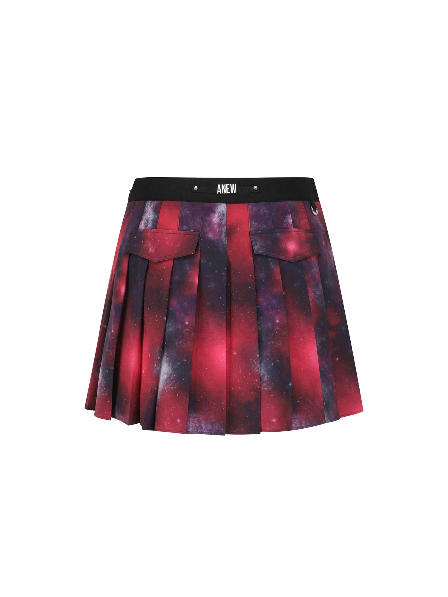 WOMEN SP ALL OVER PLEATED SKIRT