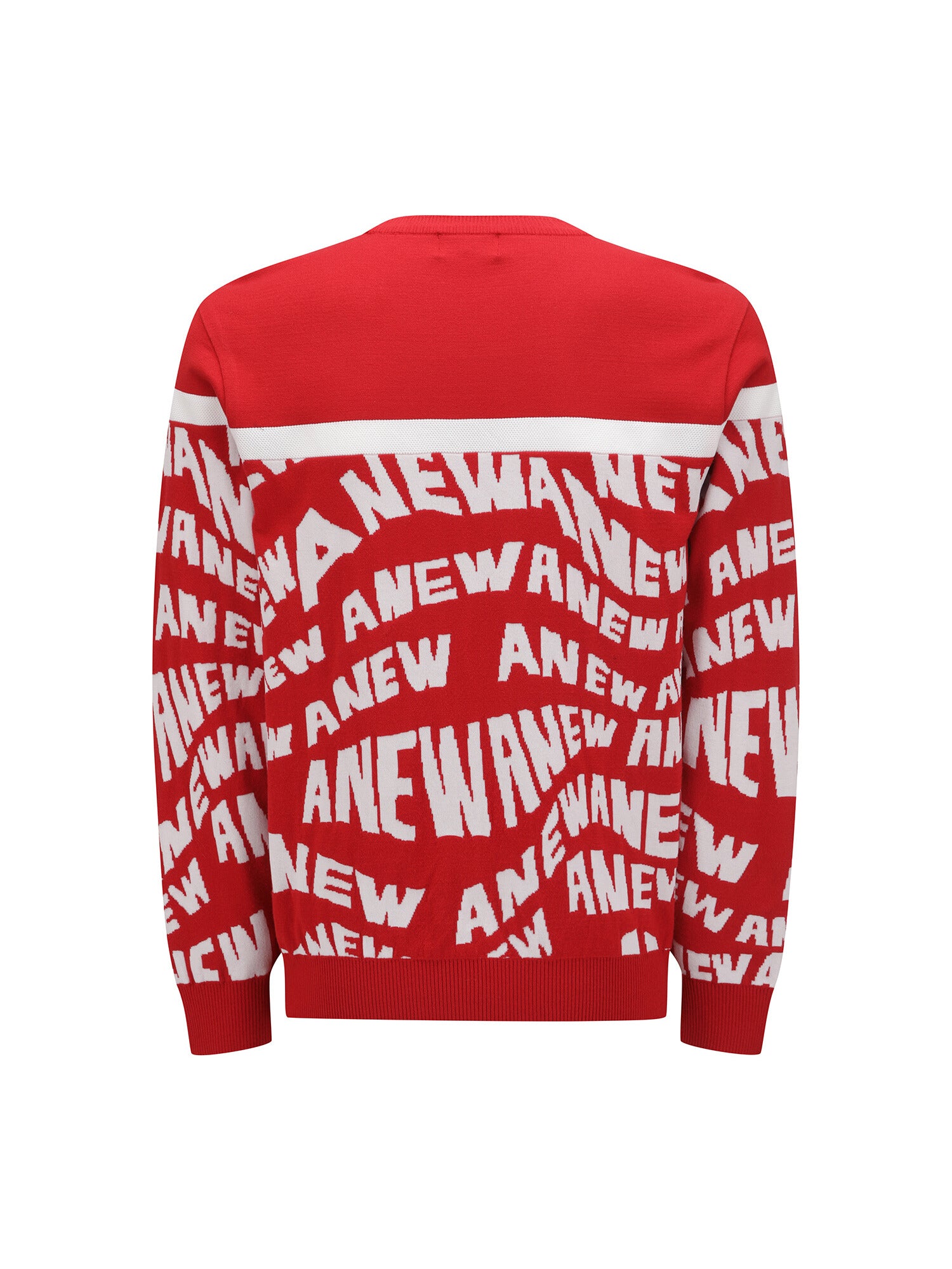 MEN SP LOGO PATTERN SWEATER
