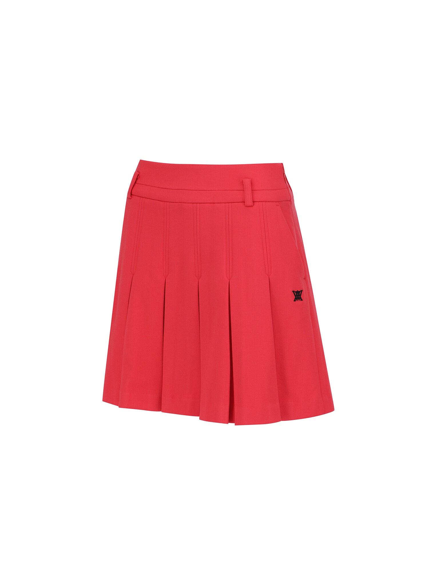WOMEN WI BRUSHED FLEECE PLEATED SKIRT