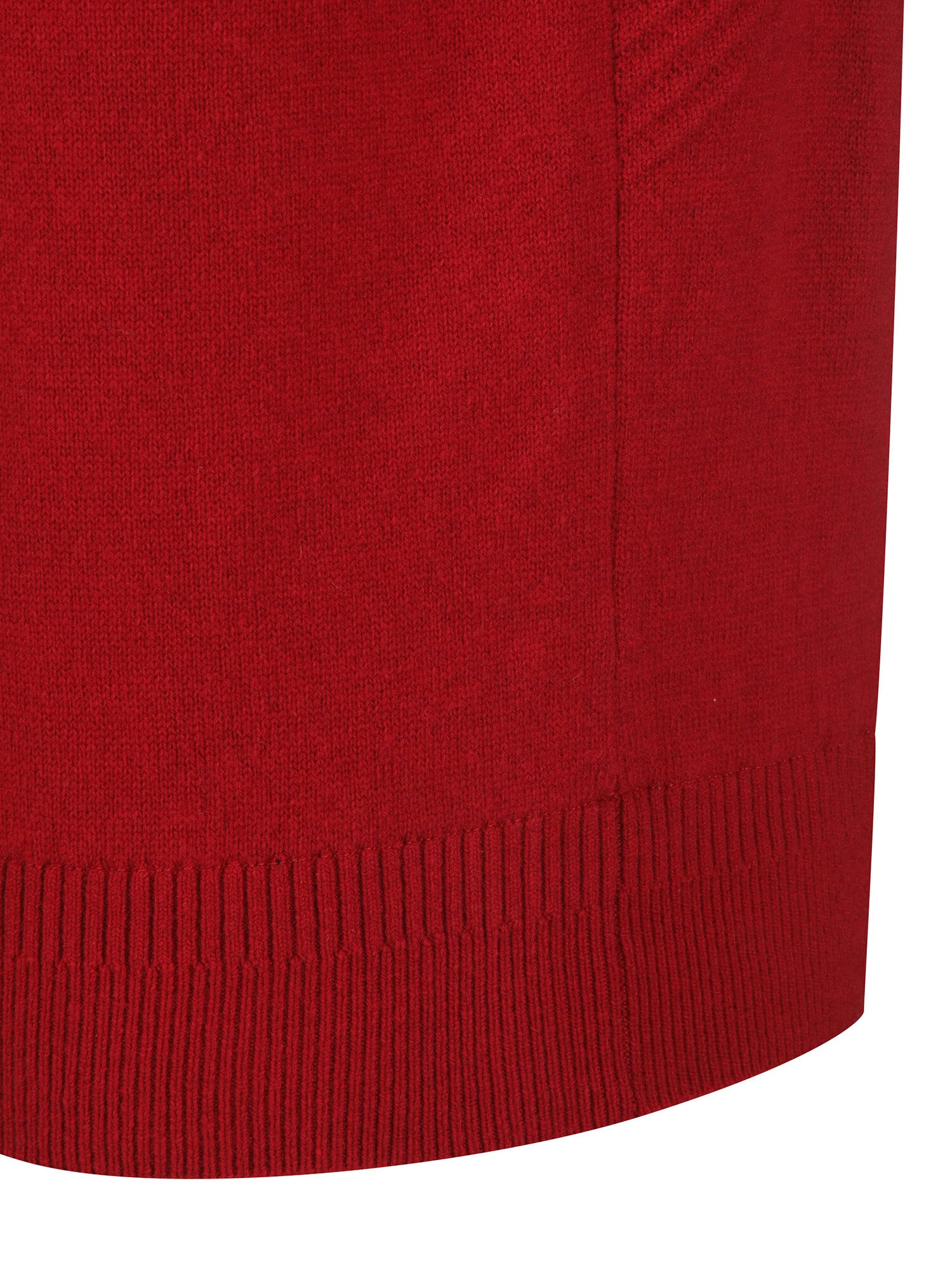 MEN WI FUZZY LOGO POINT SWEATER