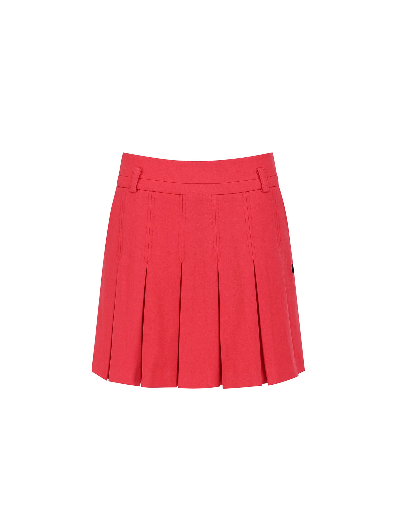 WOMEN WI BRUSHED FLEECE PLEATED SKIRT