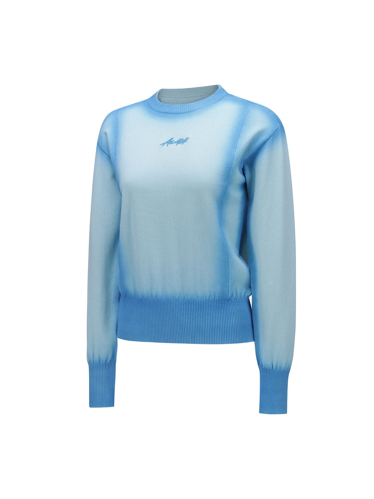 WOMEN VIVID DYEING PULLOVER