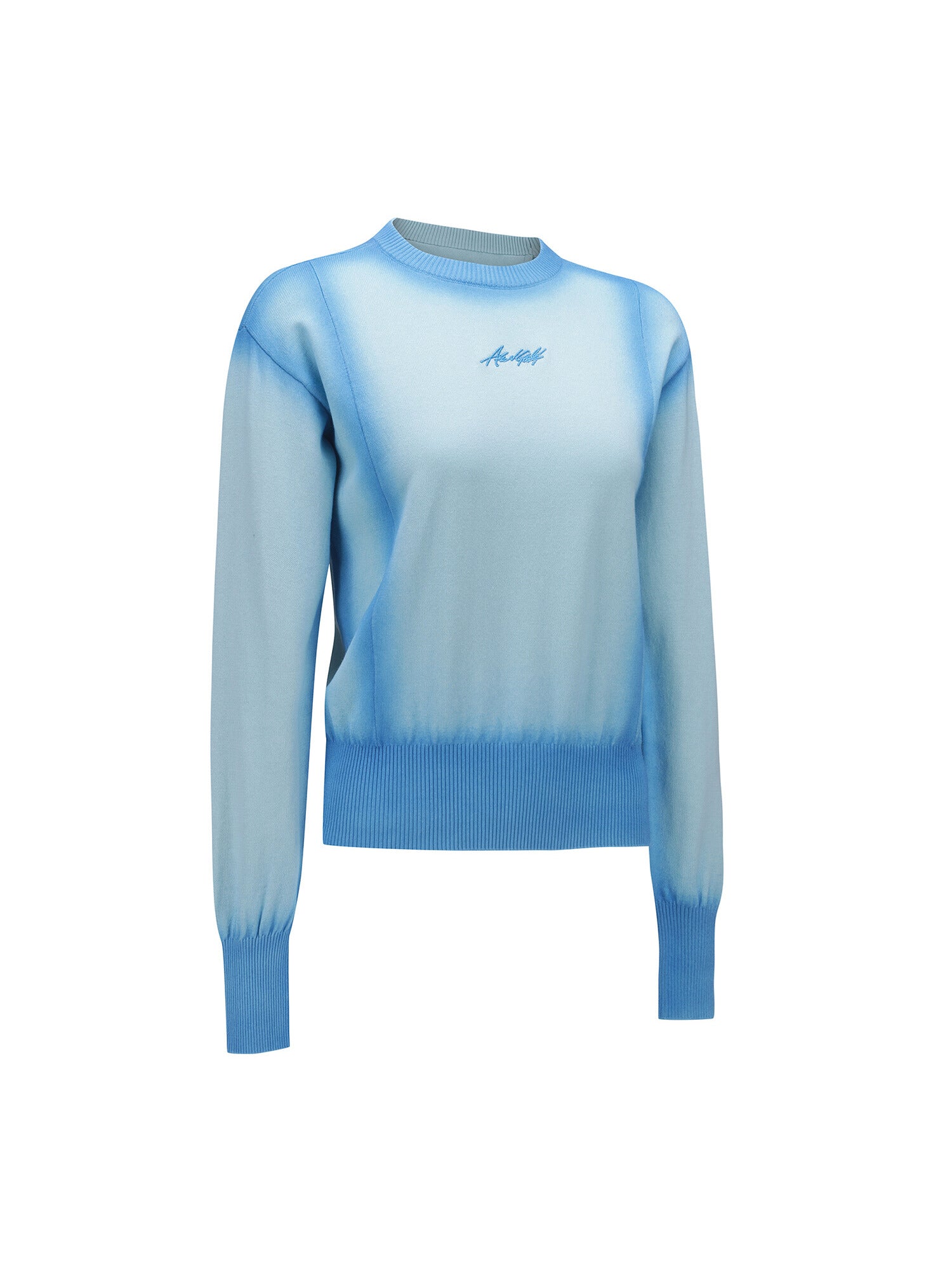 WOMEN VIVID DYEING PULLOVER