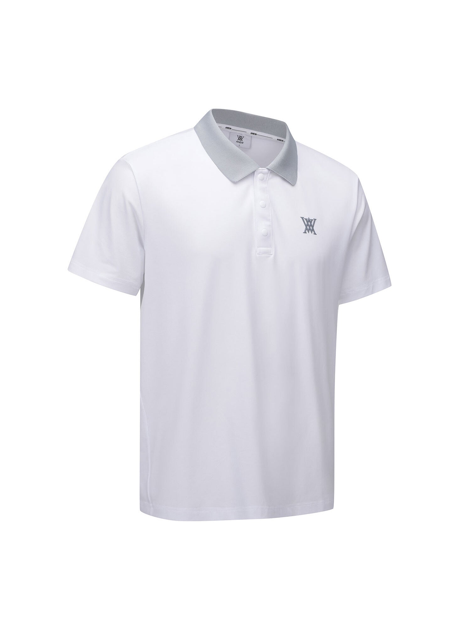 MEN COLLAR POINT SHORT T-SHIRT