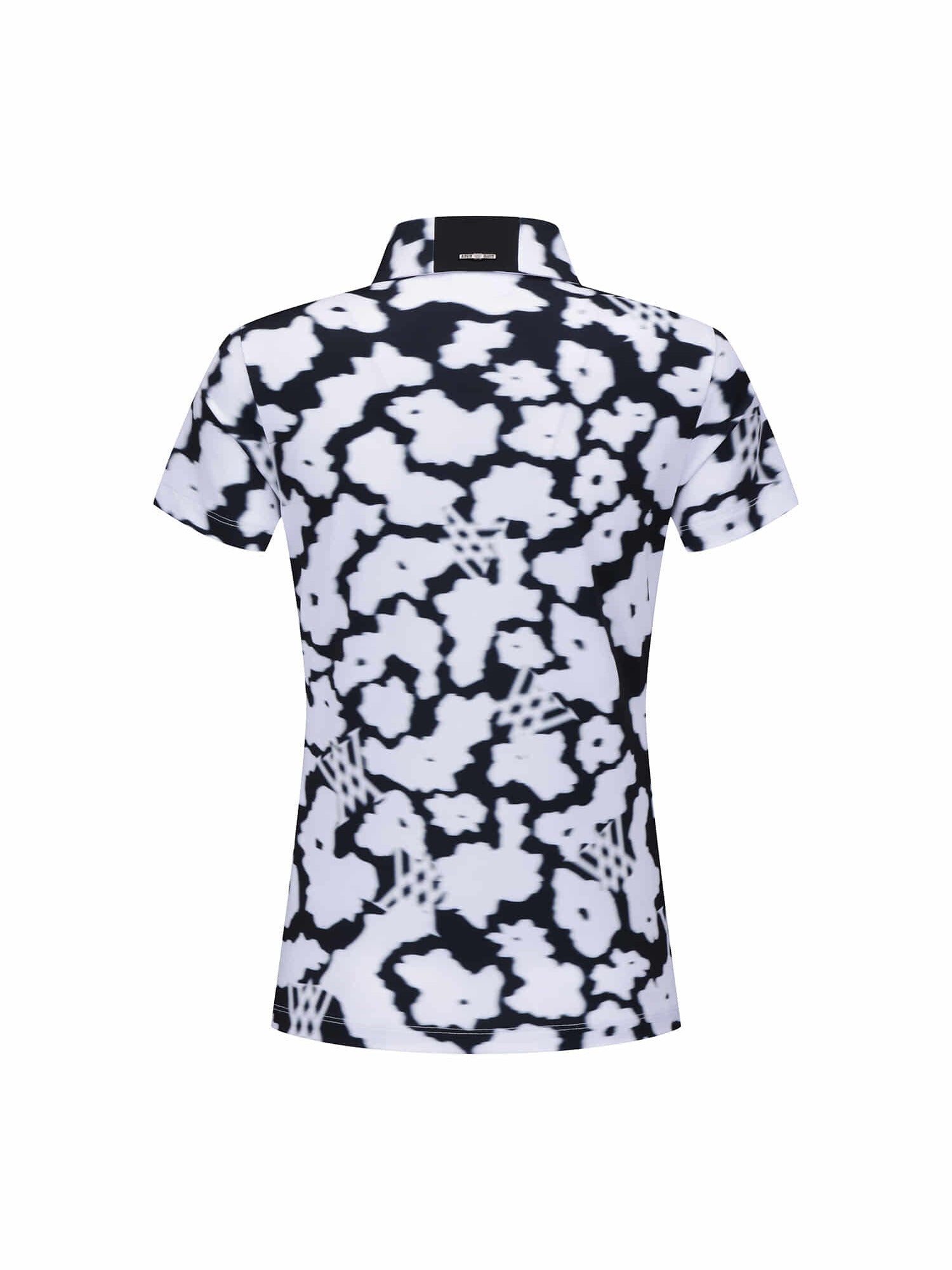 WOMEN FA FLOWER PATTERN SHORT T-SHIRT
