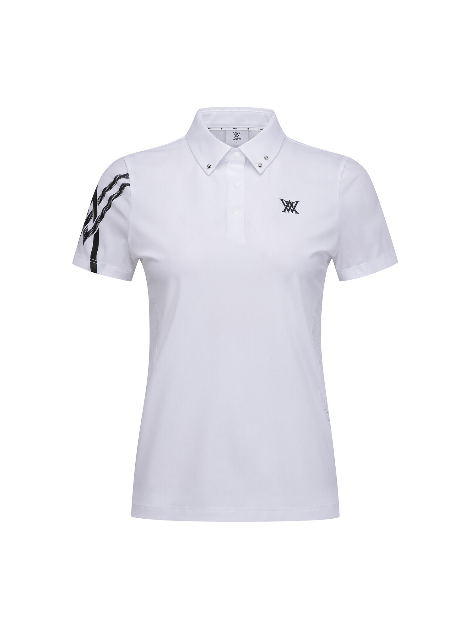 WOMEN SM LOGO POINT SHORT T-SHIRT