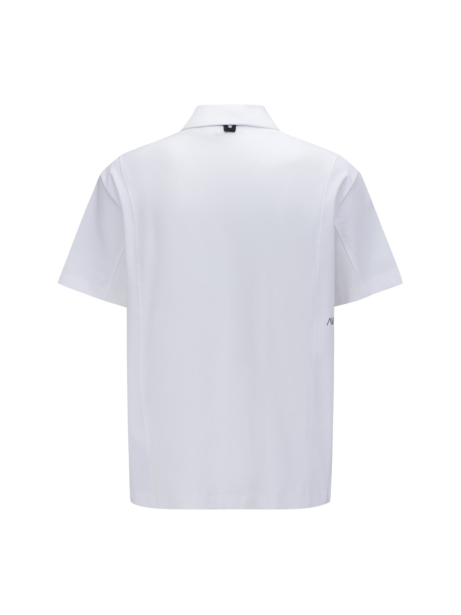 MEN SIDE FABRIC BLOCK SHORT T-SHIRT