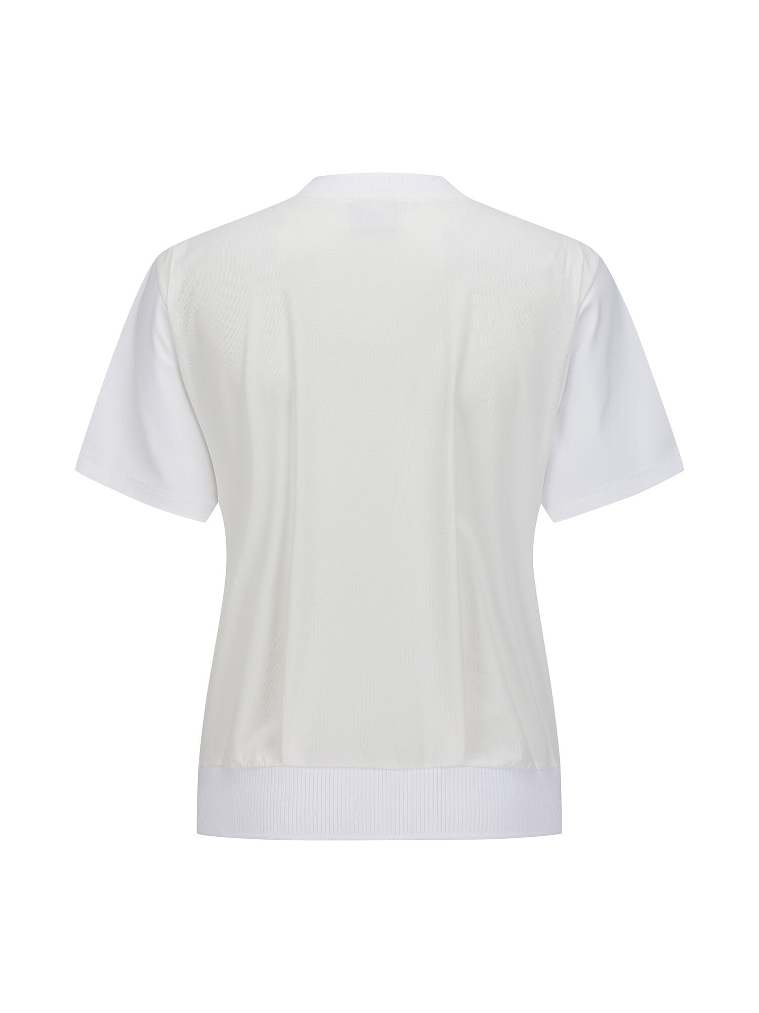 WOMEN FA HYBRID ROUND SHORT T-SHIRT