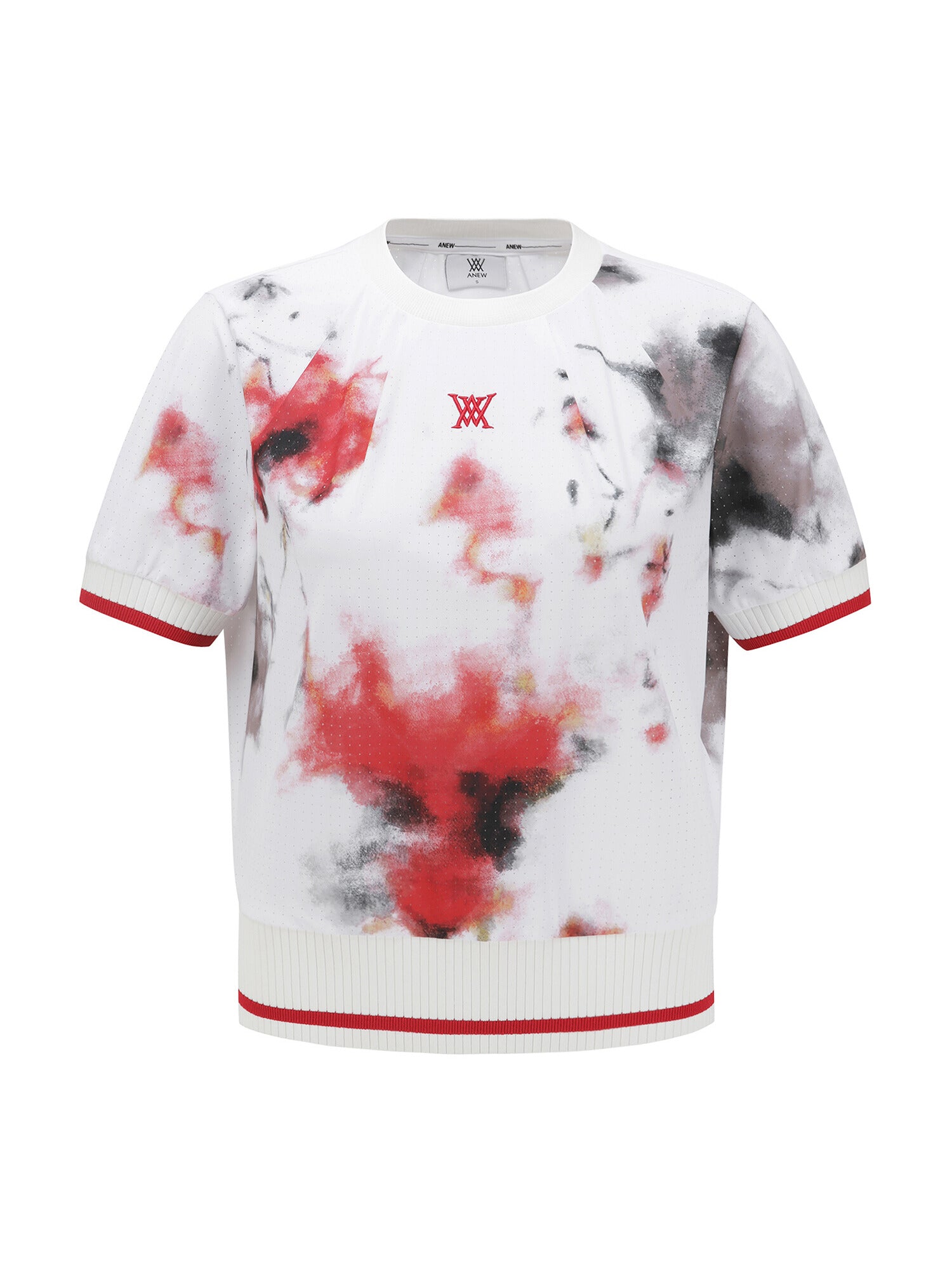 WOMEN SM AIR DOT ROUND SHORT T-SHIRT