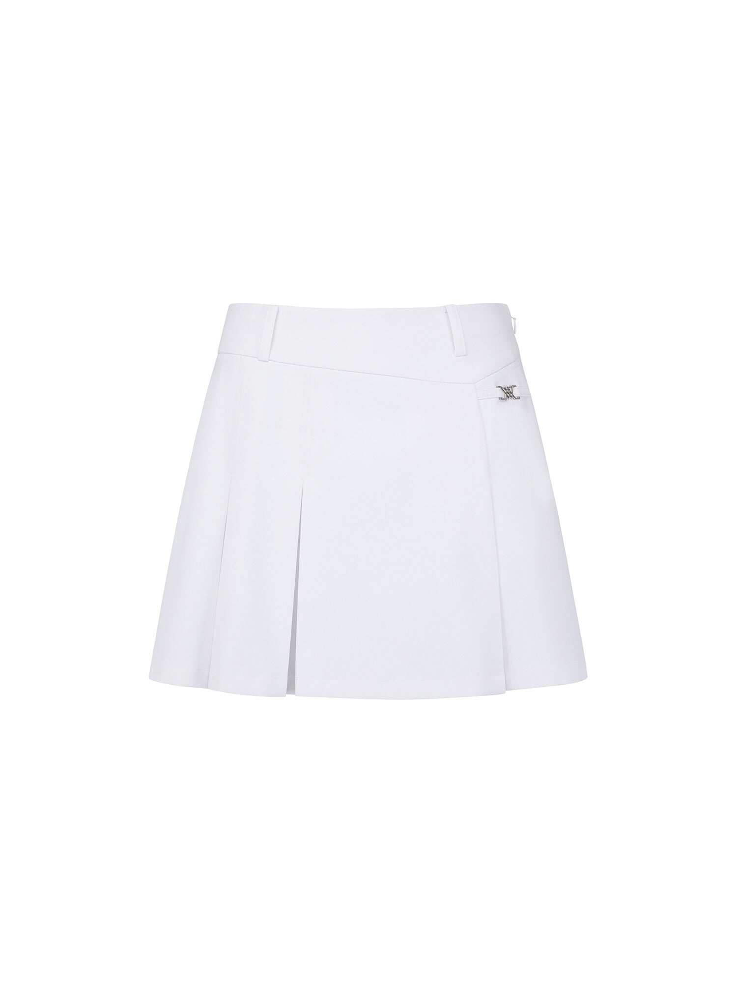 WOMEN SM BACK PLEATED SKIRT