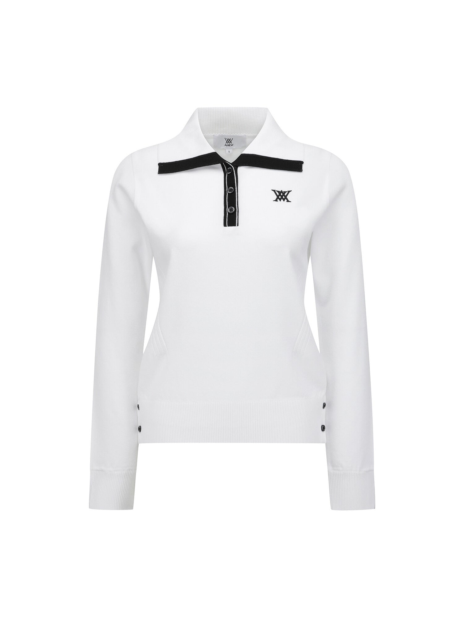 WOMEN SP COLLAR POINT SWEATER