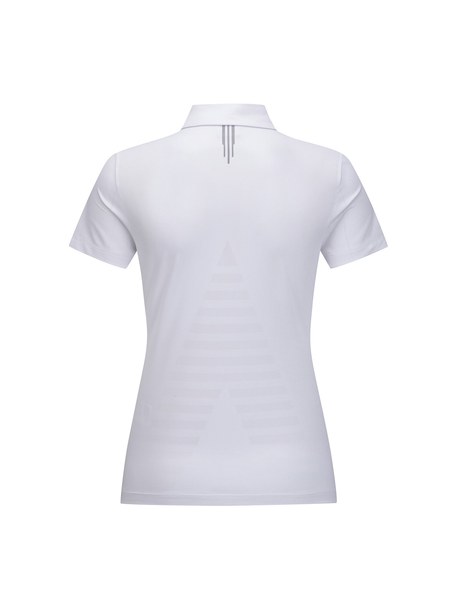 WOMEN SM BLACK FINISH JACQUARD SHORT T-SHIRT