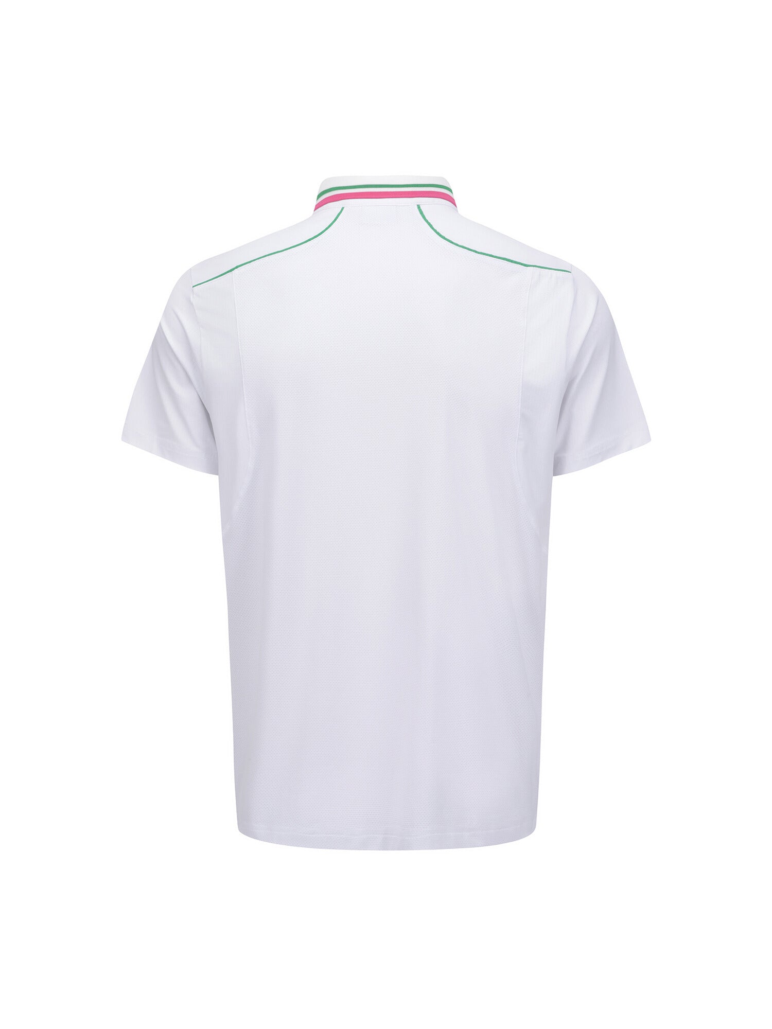 MEN SM KNIT COLLAR SHORT T-SHIRT