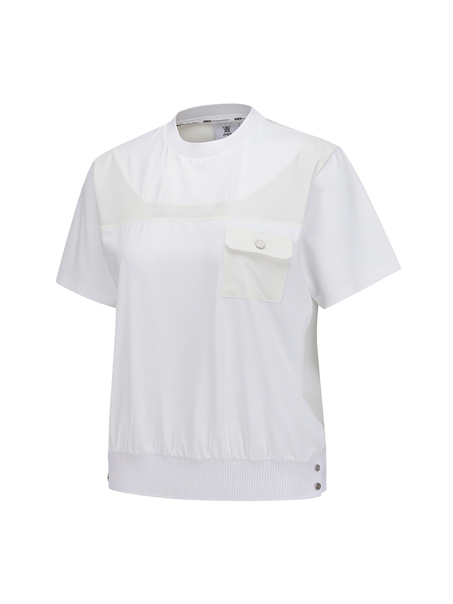 WOMEN FA HYBRID ROUND SHORT T-SHIRT