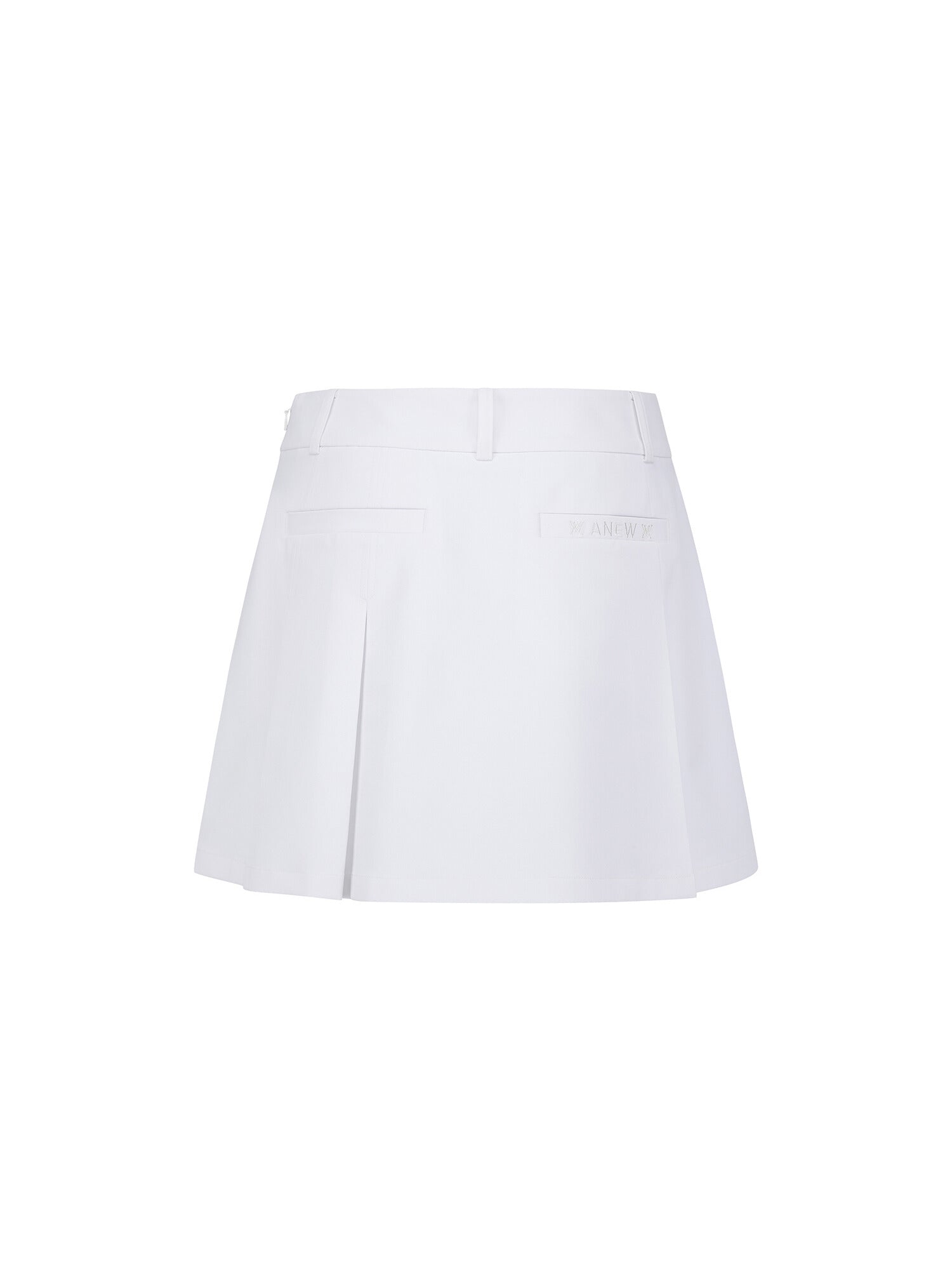 WOMEN SM BACK PLEATED SKIRT