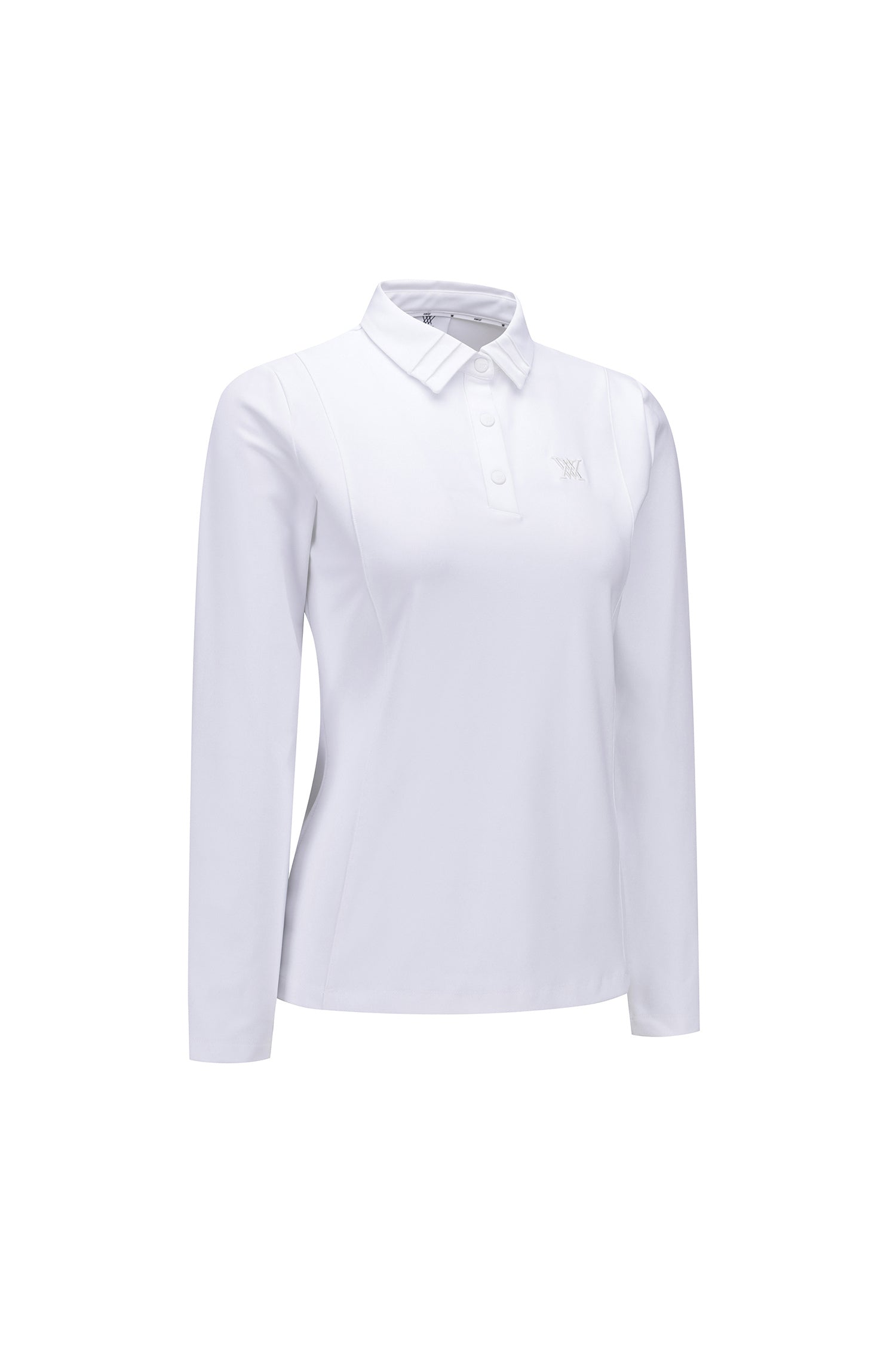 WOMEN COLLAR POINT LONG T-SHIRT