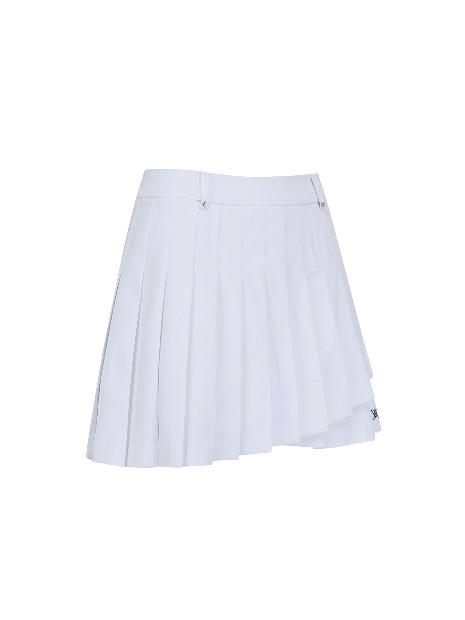 WOMEN DOUBLE LAYER PLEATS SQ