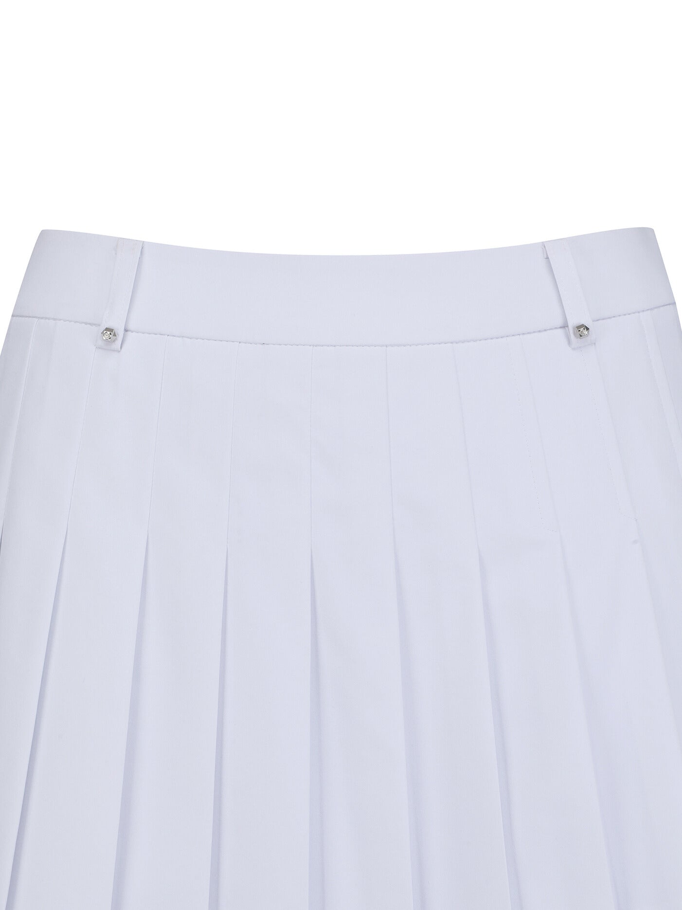 WOMEN DOUBLE LAYER PLEATS SQ