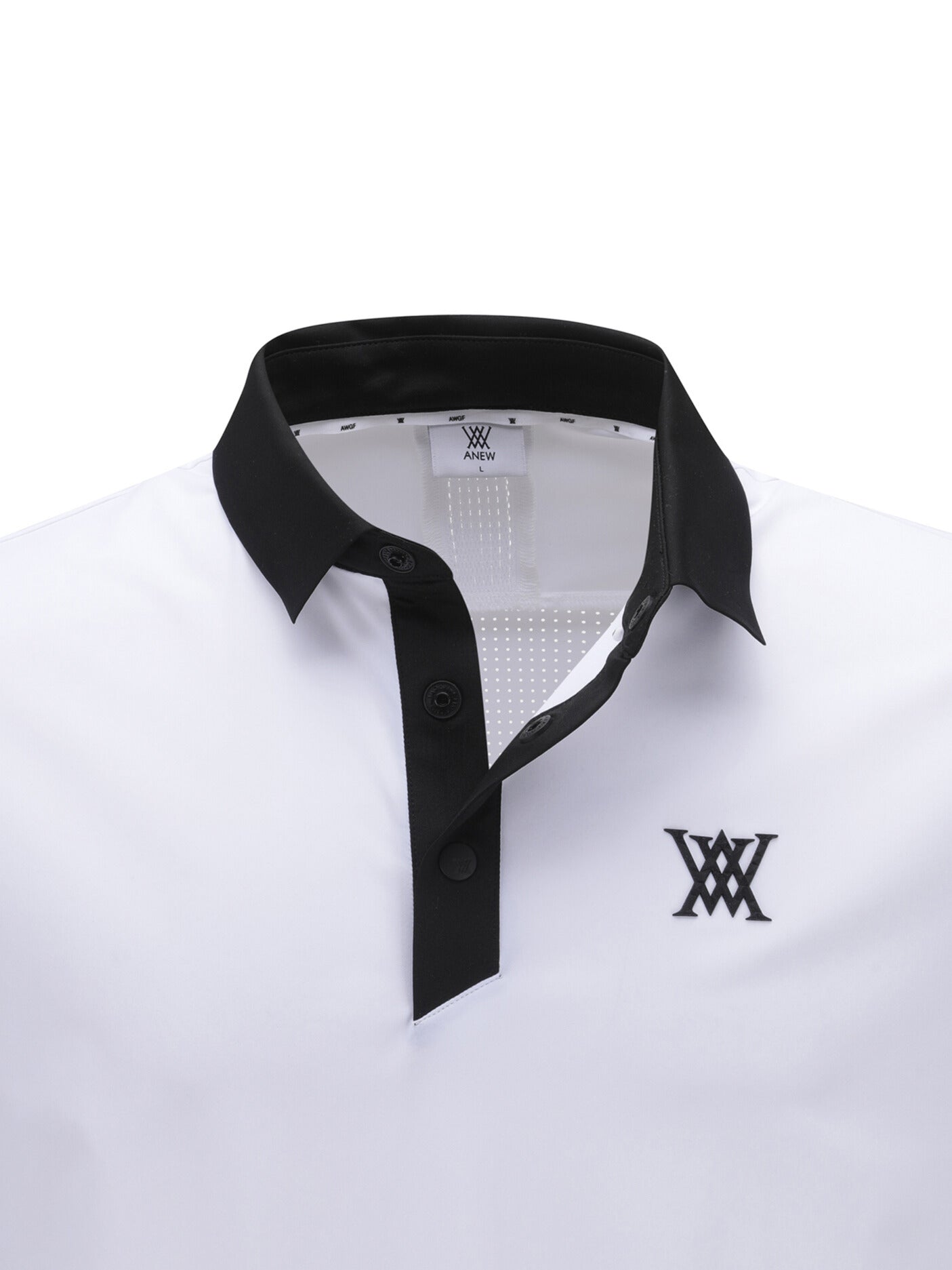 MEN BACK FABRIC BLOCK SHORT T-SHIRT