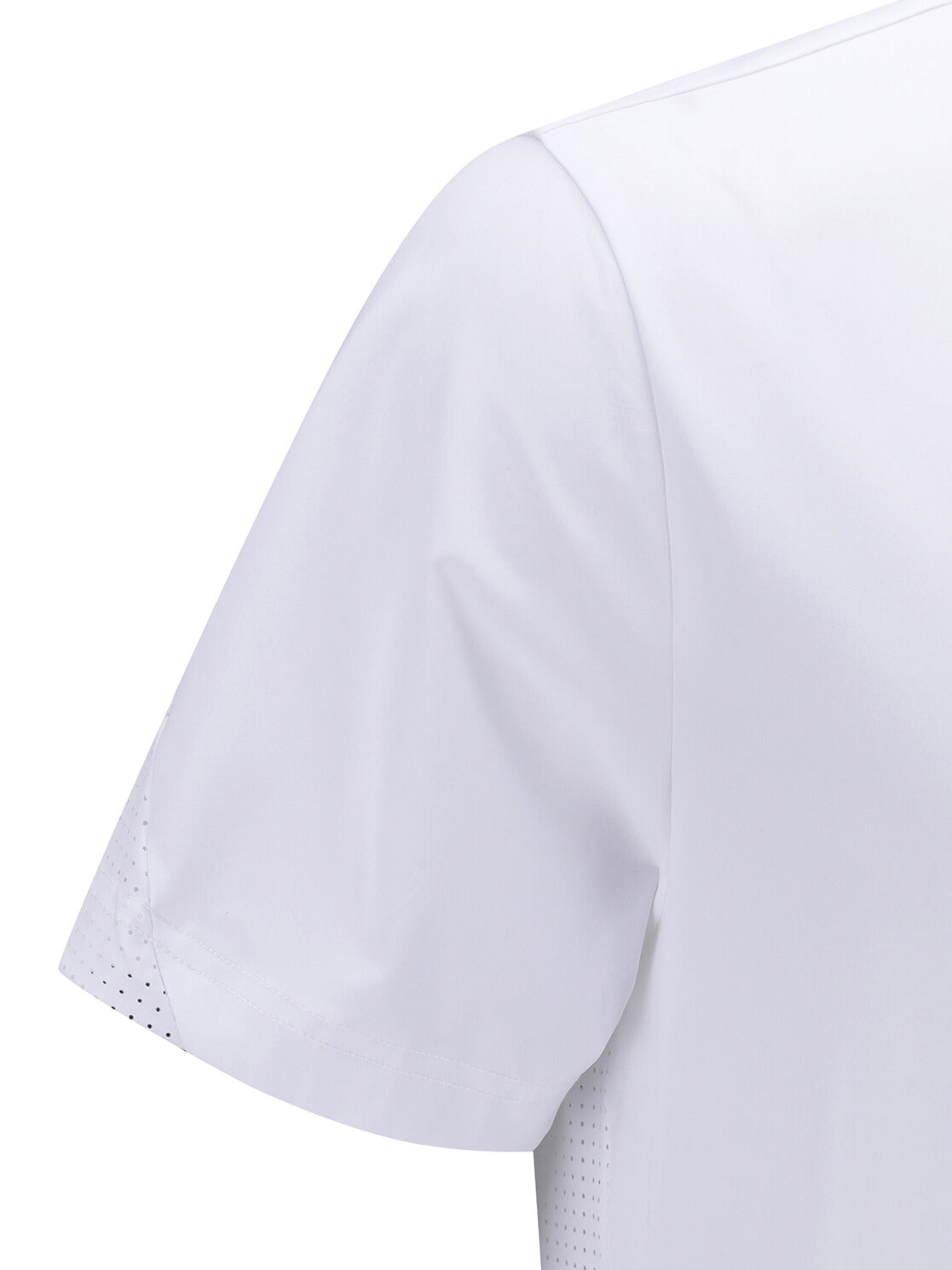 MEN BACK FABRIC BLOCK SHORT T-SHIRT