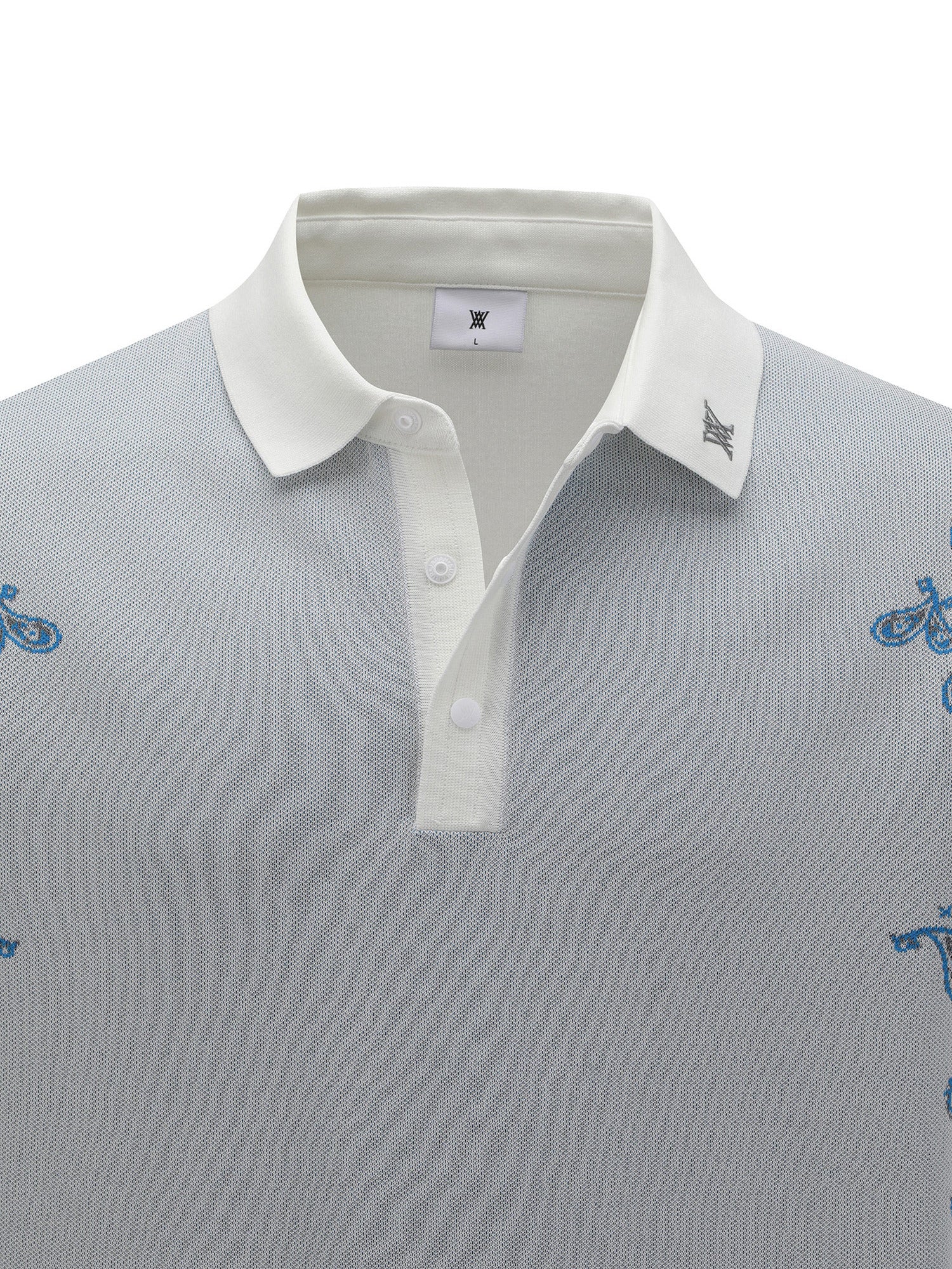 MEN PAISLEY SHORT SLEEVE SWEATER