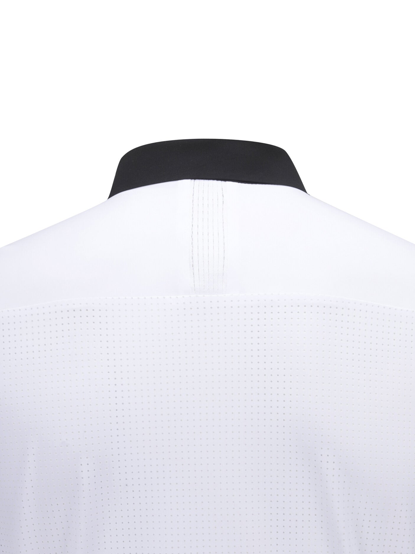 MEN BACK FABRIC BLOCK SHORT T-SHIRT